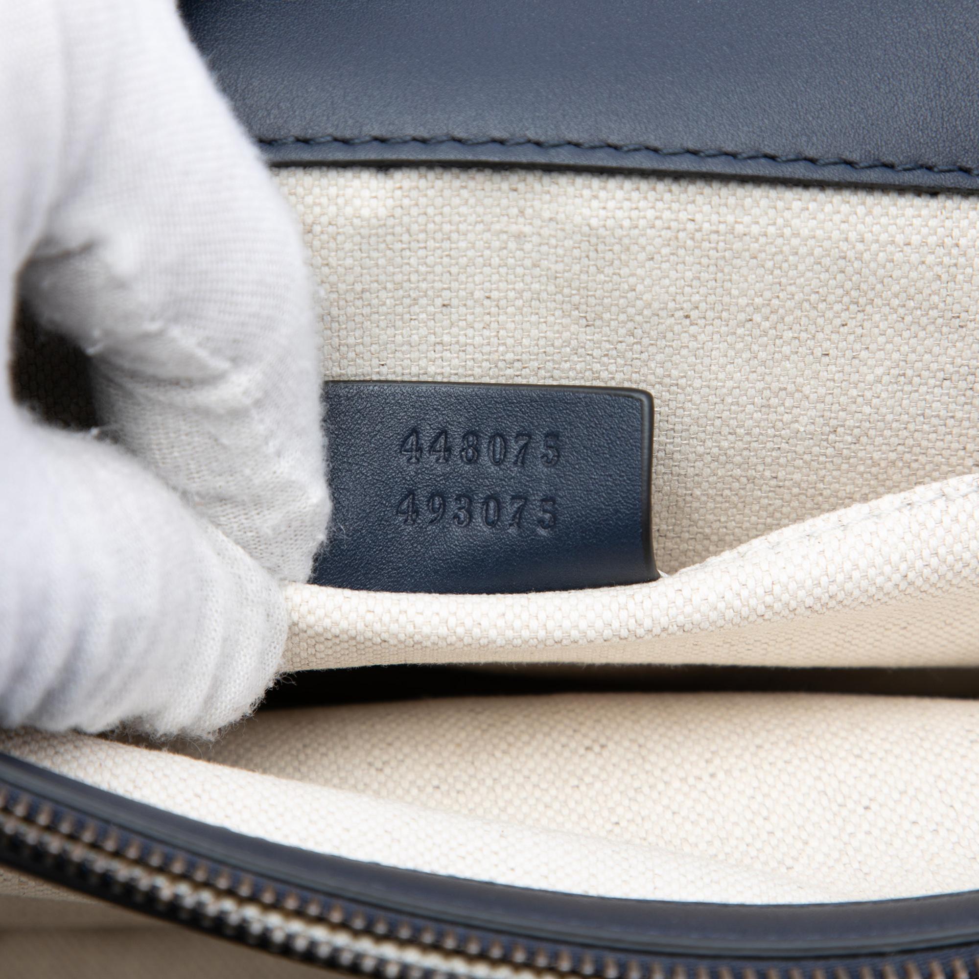 Gucci Medium Leather Bamboo Dionysus Web Satchel