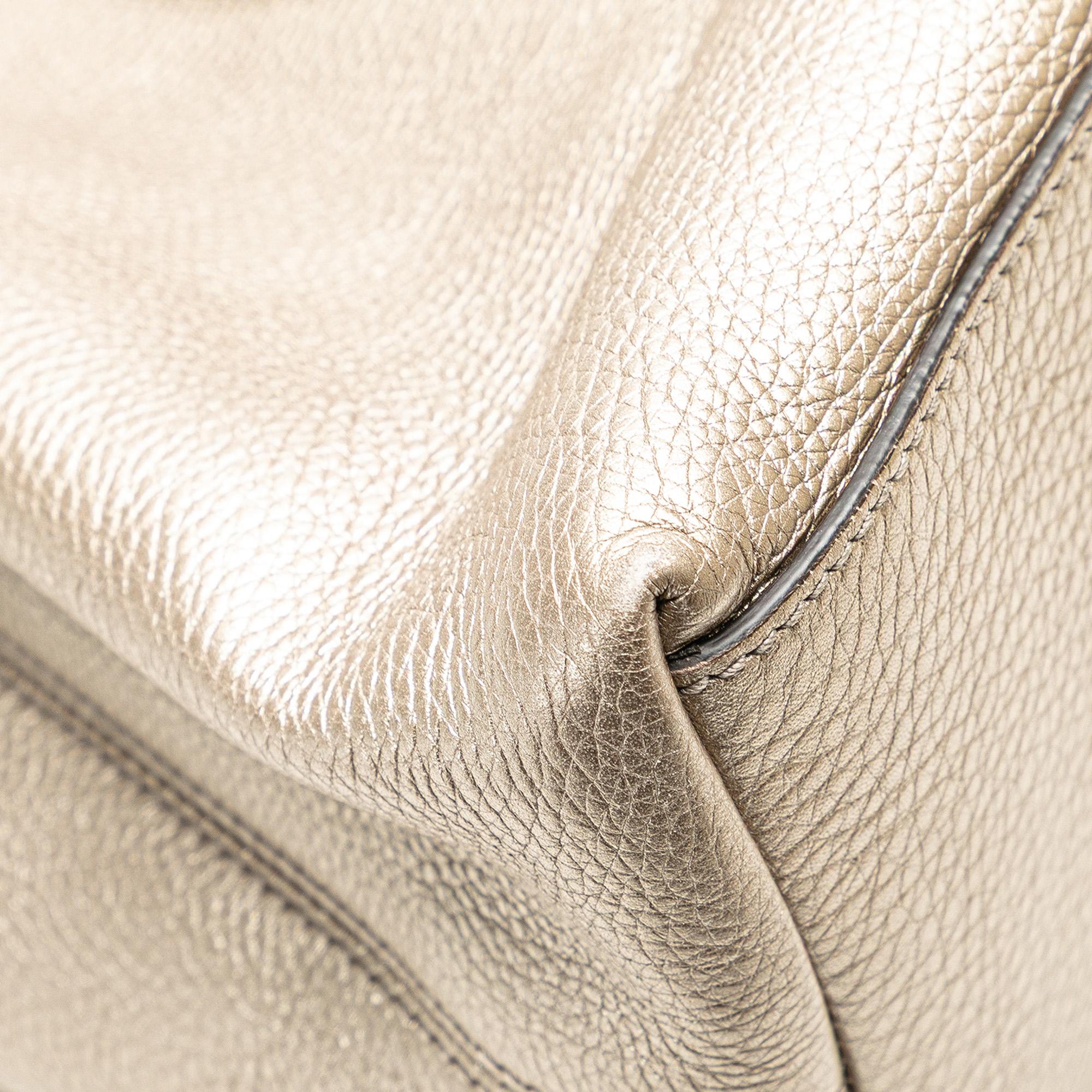 Gucci Medium Leather Soho Chain Tote
