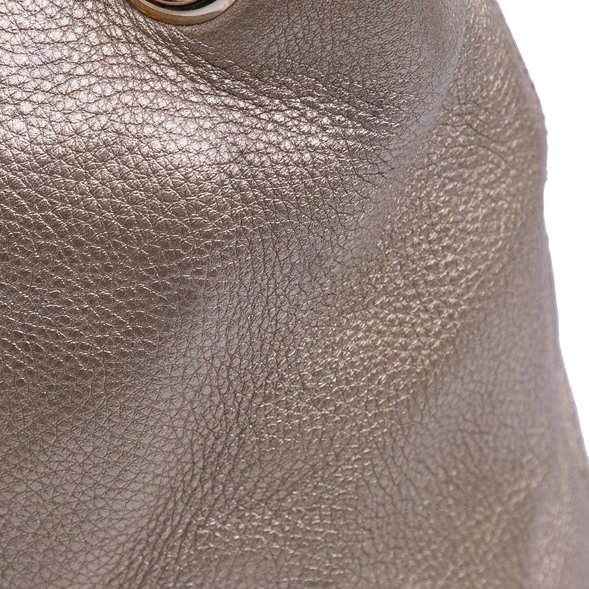 Gucci Medium Leather Soho Chain Tote