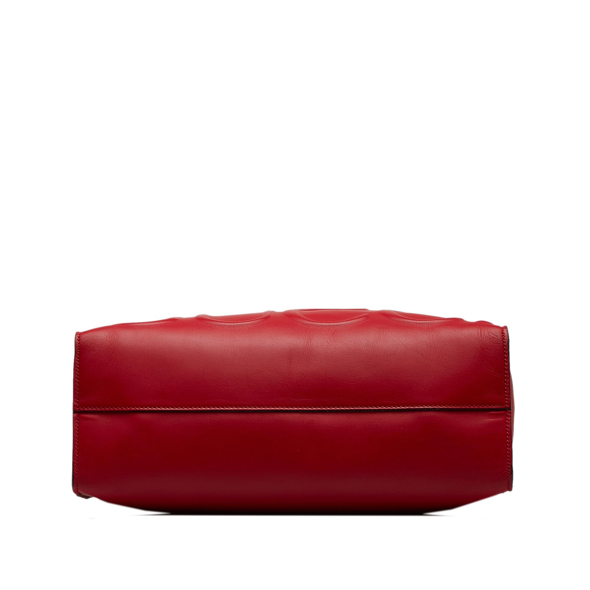 Gucci Medium Logo-Embossed XL Tote Bag (SHG-jnSovi)