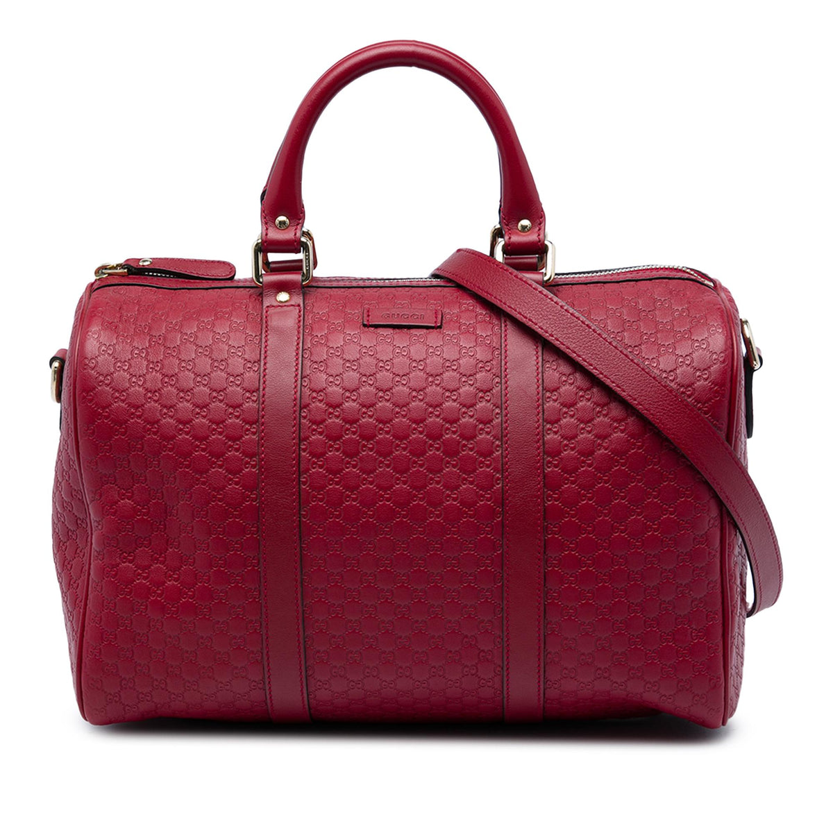 Gucci Medium Microguccissima Boston Bag