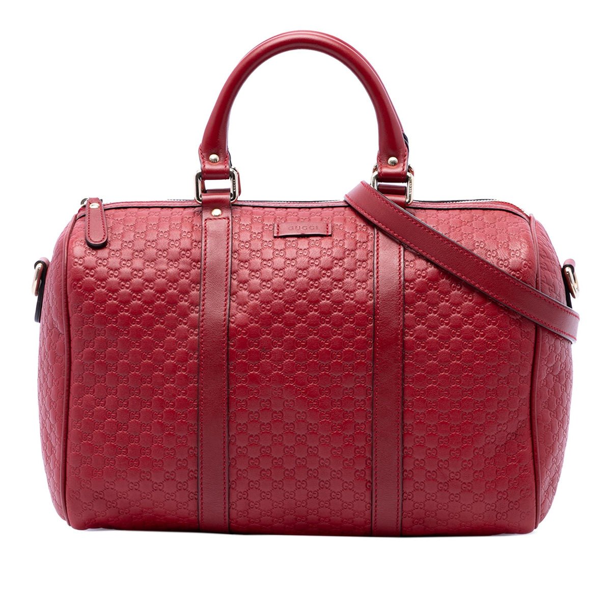Gucci Medium Microguccissima Boston Bag