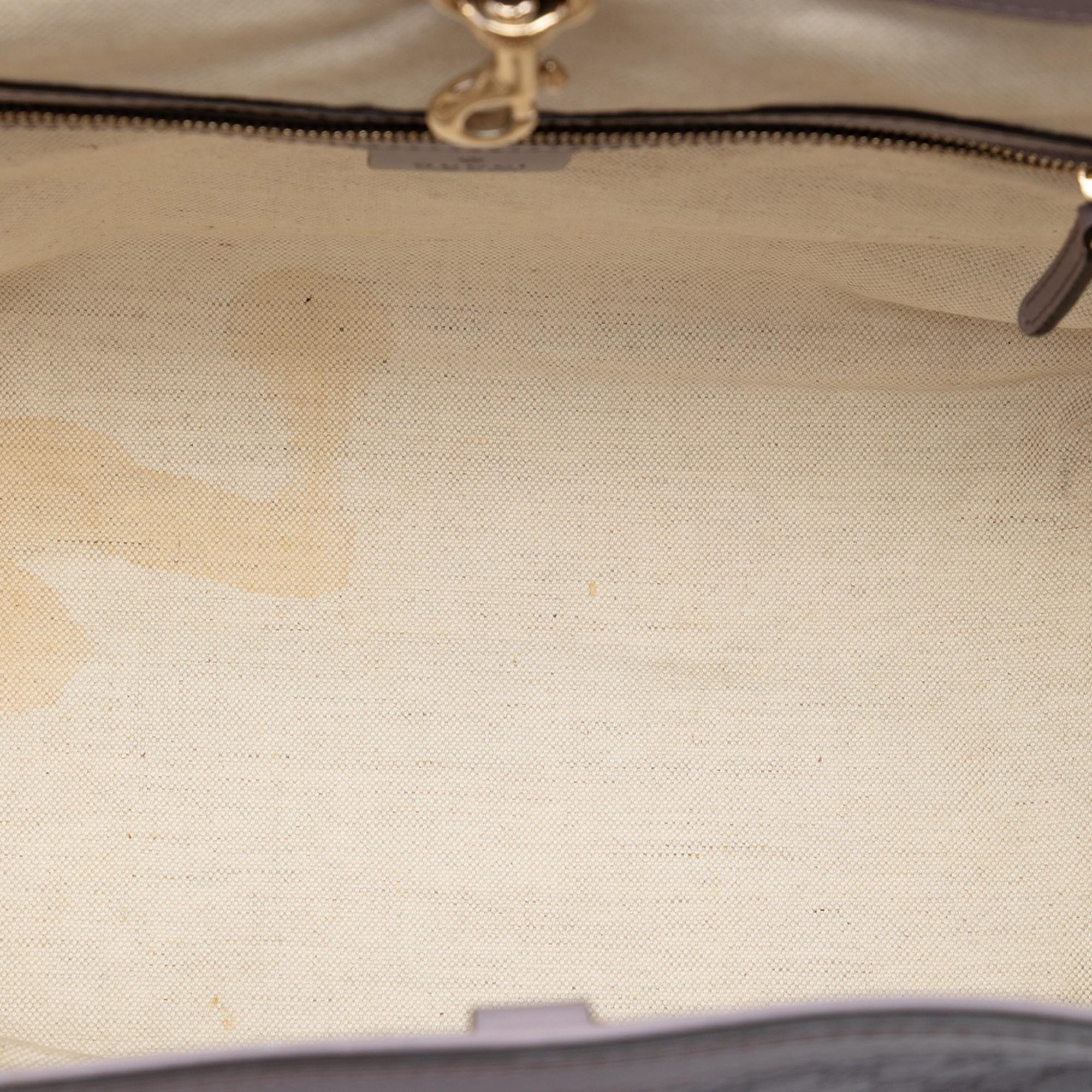 Gucci Medium Microguccissima Craft Tote