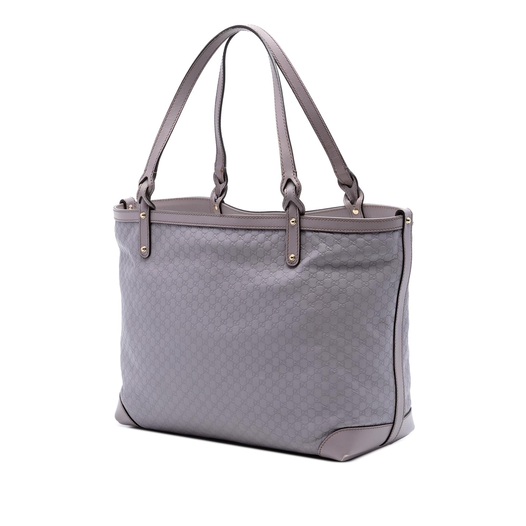 Gucci Medium Microguccissima Craft Tote