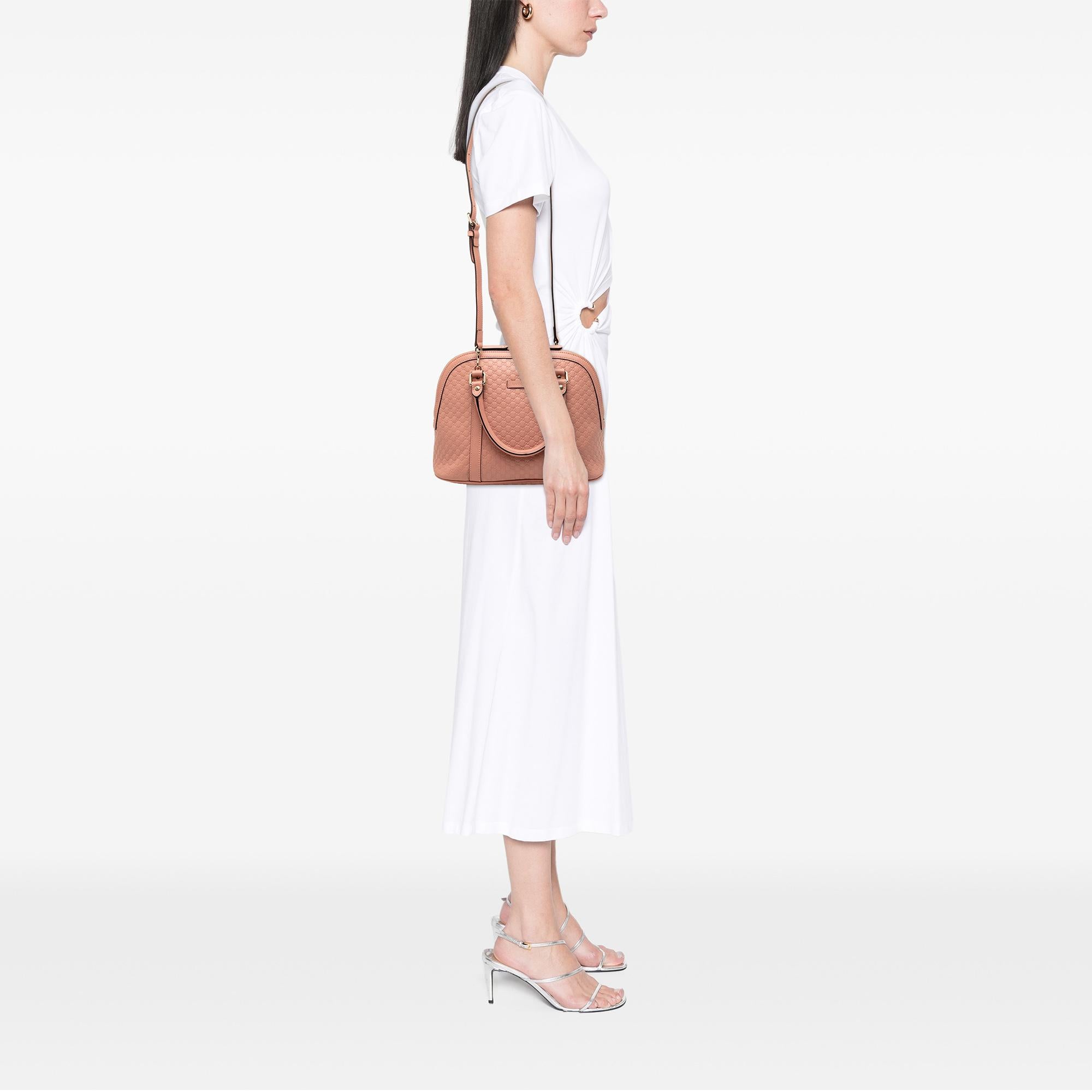 Gucci Medium Microguccissima Dome Satchel