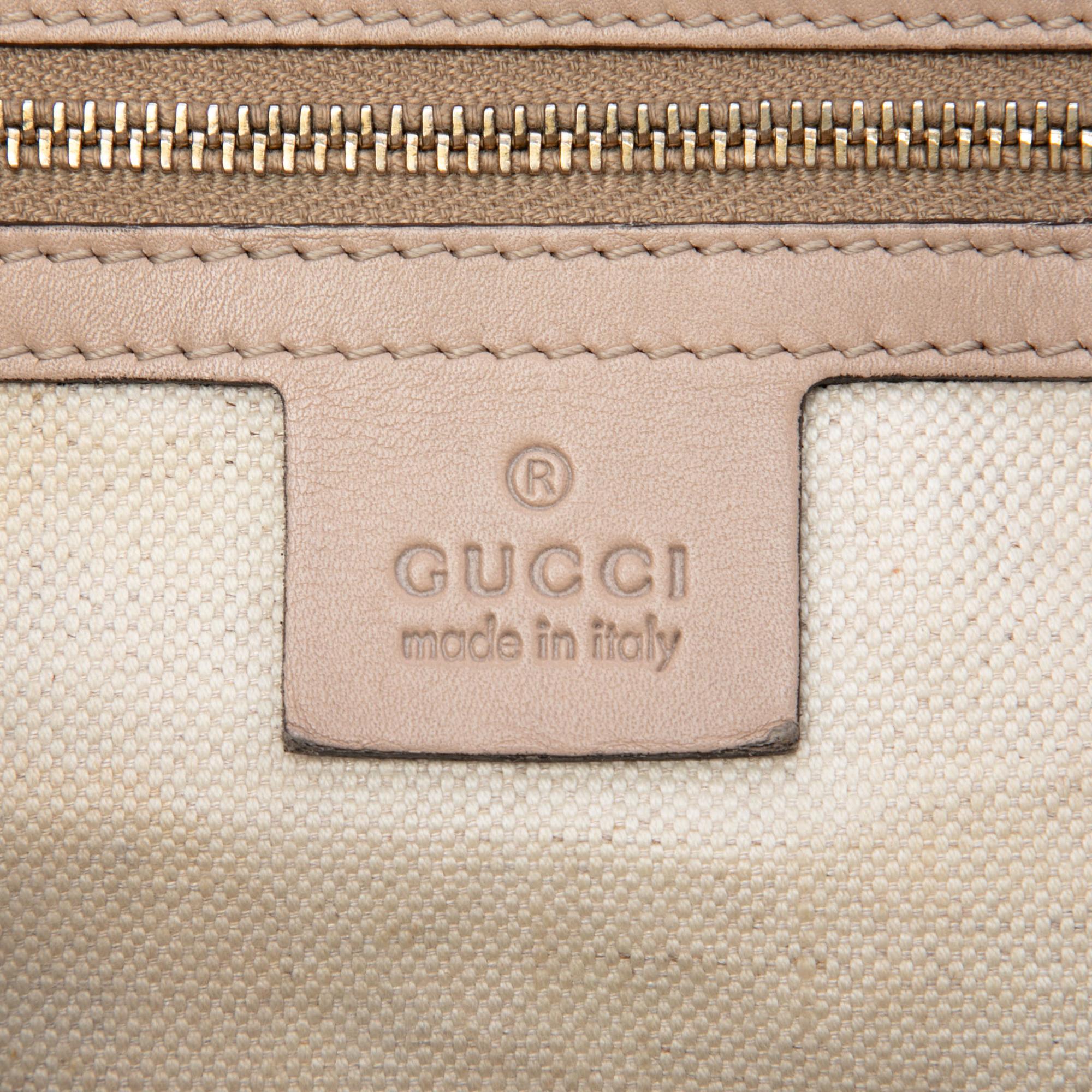 Gucci Medium Microguccissima Joy Boston Bag