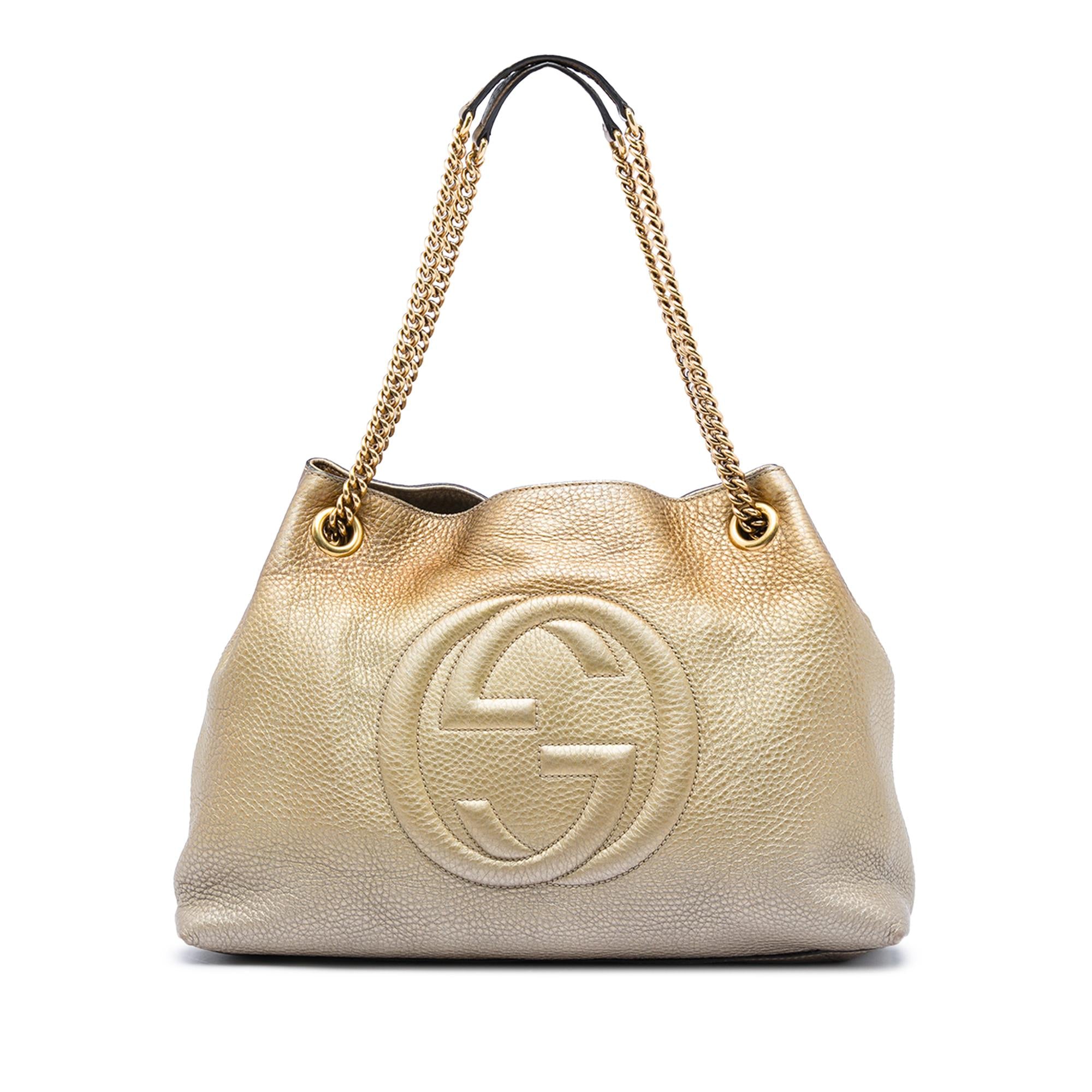 Gucci Medium Ombre Calfskin Soho Chain Tote