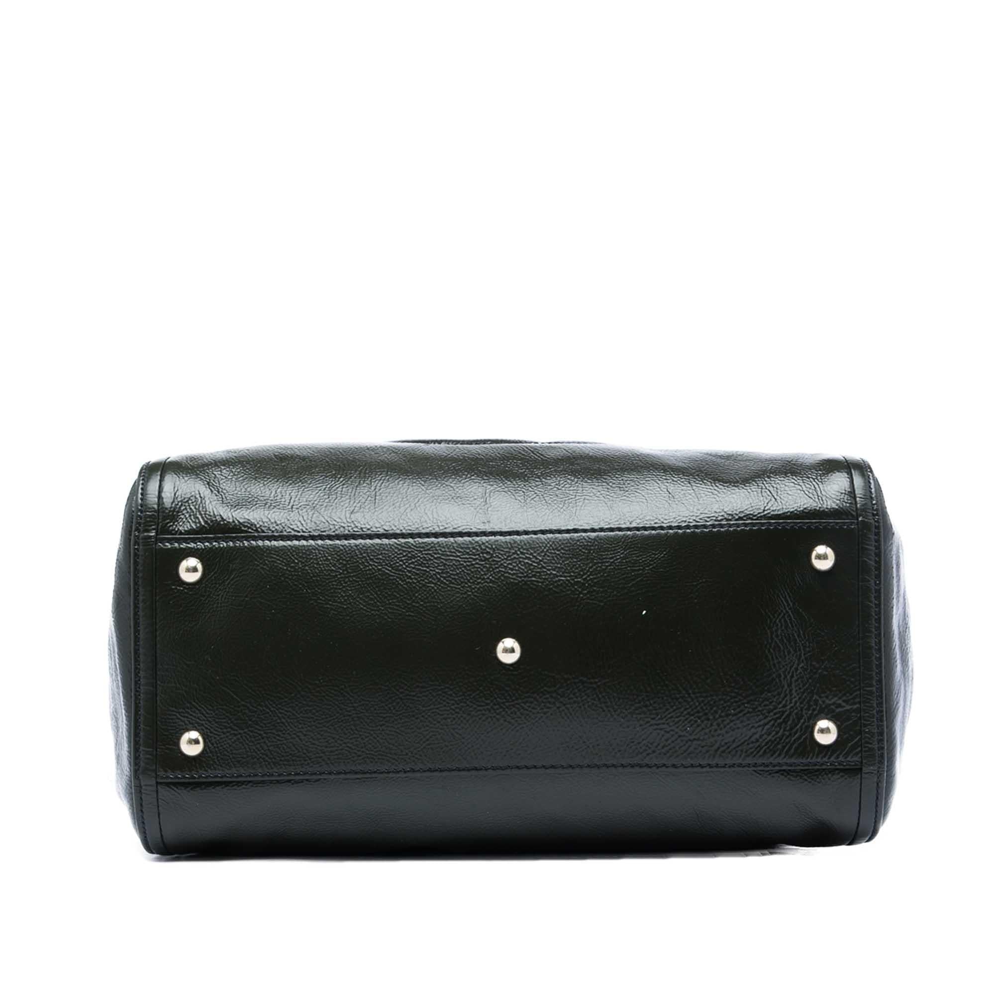Gucci Medium Patent Soho Cellarius Tote