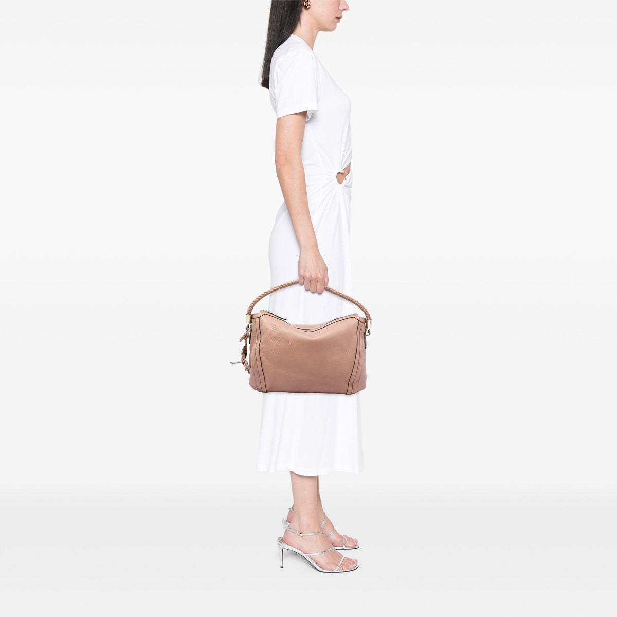 Gucci Medium Pebbled Calfskin Bella Shoulder Bag
