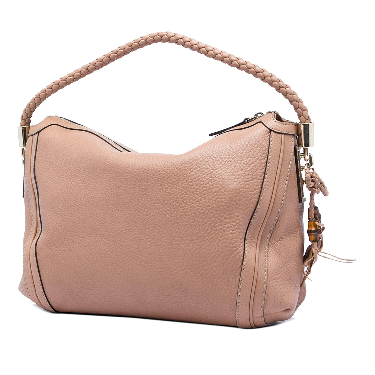 Gucci Medium Pebbled Calfskin Bella Shoulder Bag