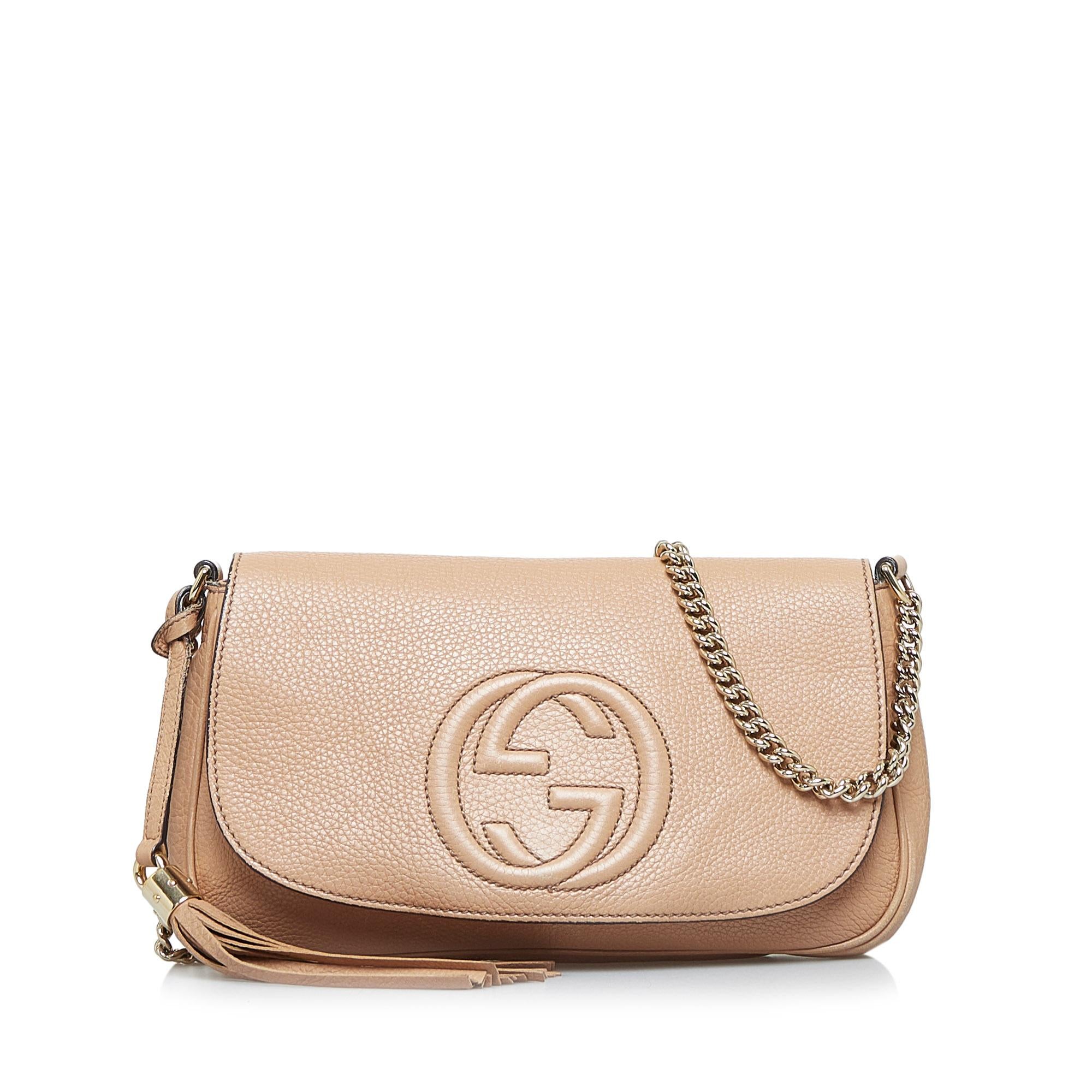 Gucci Medium Soho Chain Crossbody Bag (SHG-Ro54WV)