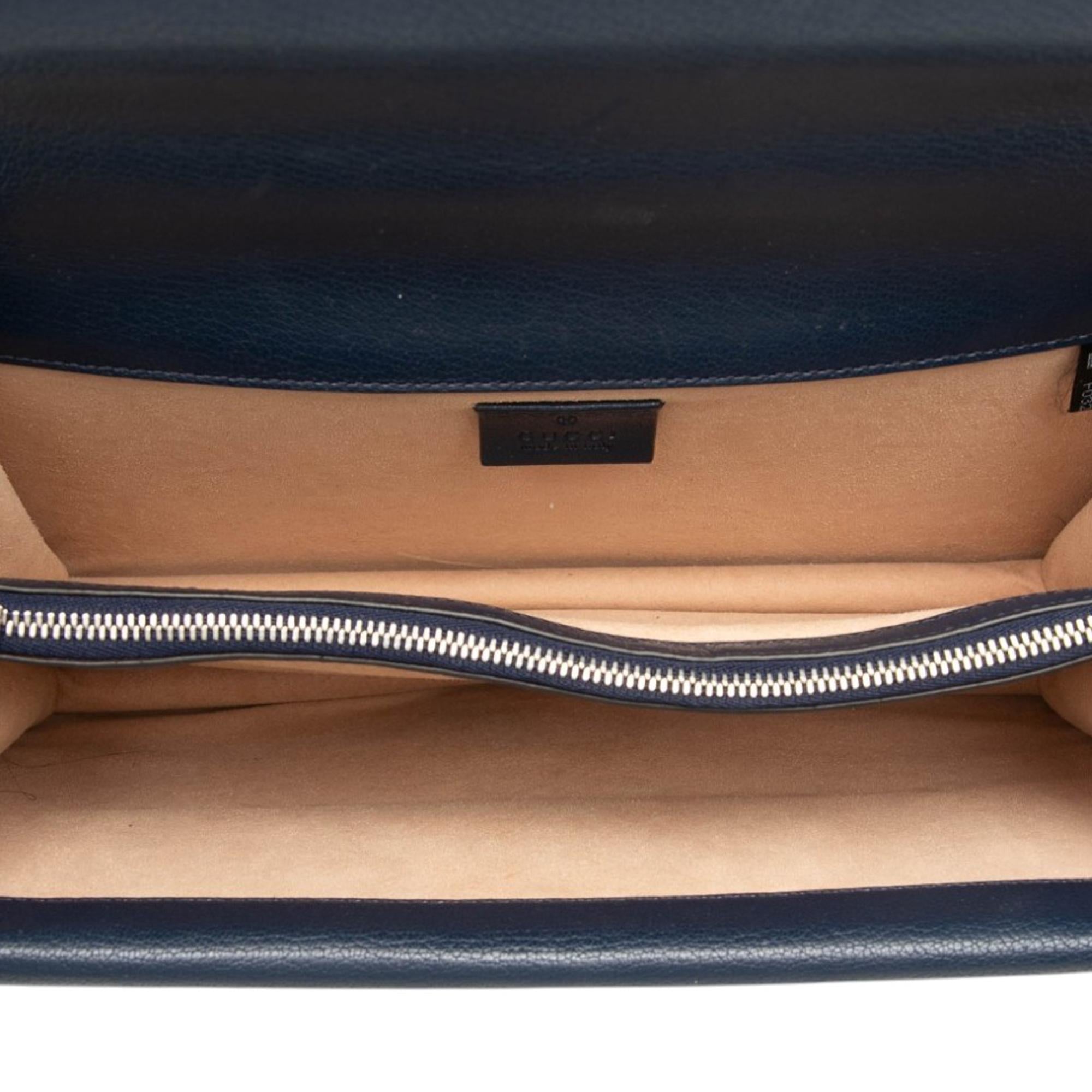 Gucci Medium Striped Calfskin Dionysus Shoulder Bag