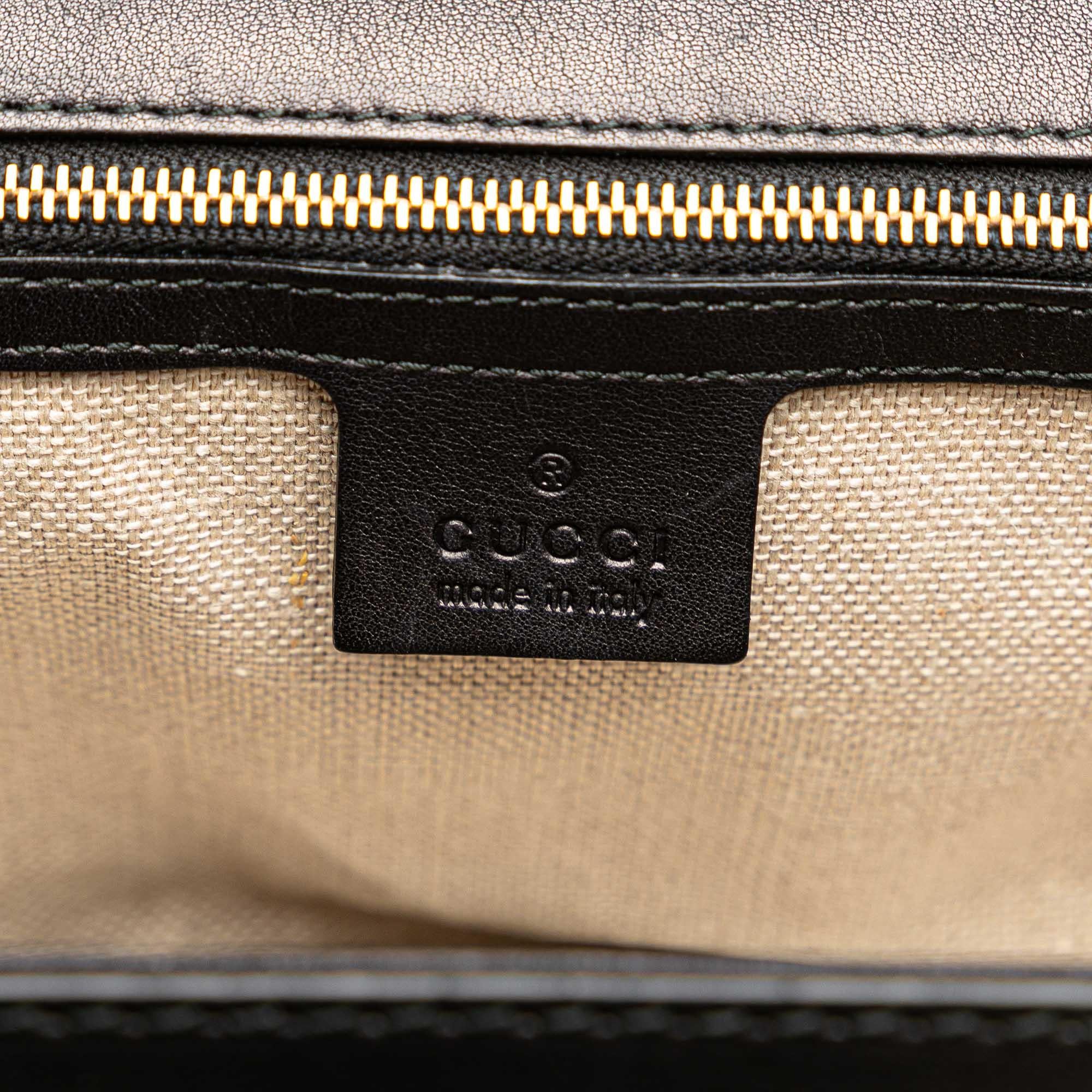 Gucci Medium Studded New Bamboo Tassel Satchel (SHG-QZ6Rq6)