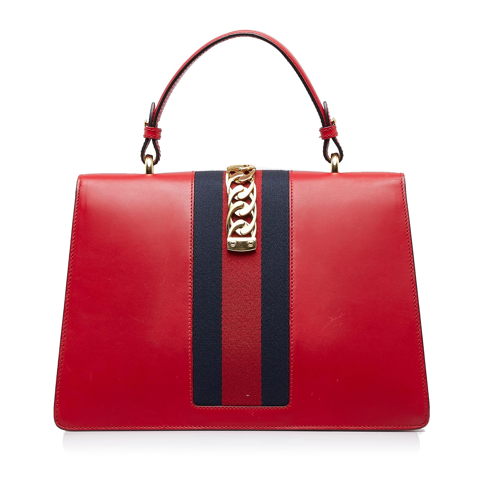 Gucci Medium Sylvie Satchel (SHG-9Fqcs4)