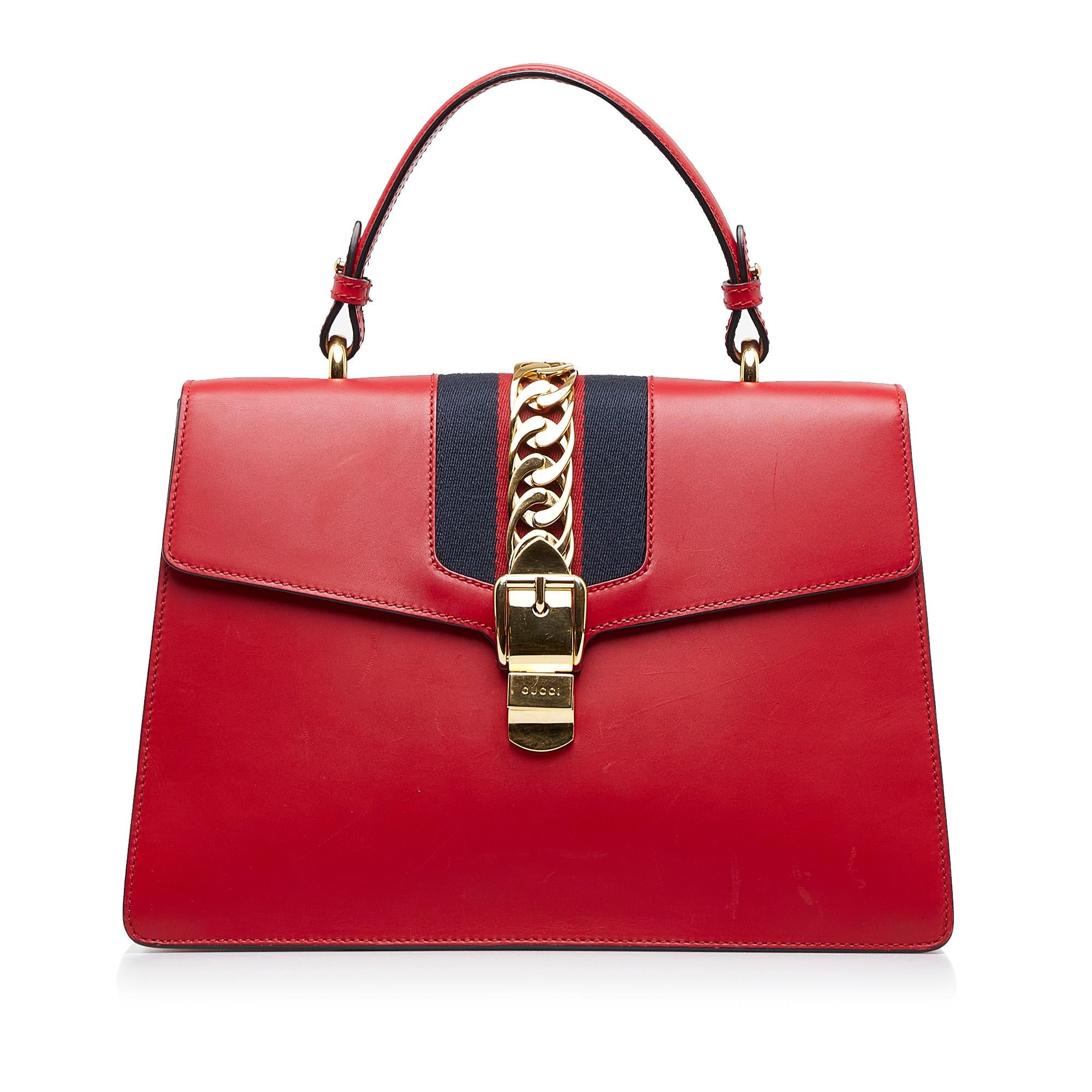 Gucci Medium Sylvie Satchel (SHG-9Fqcs4)