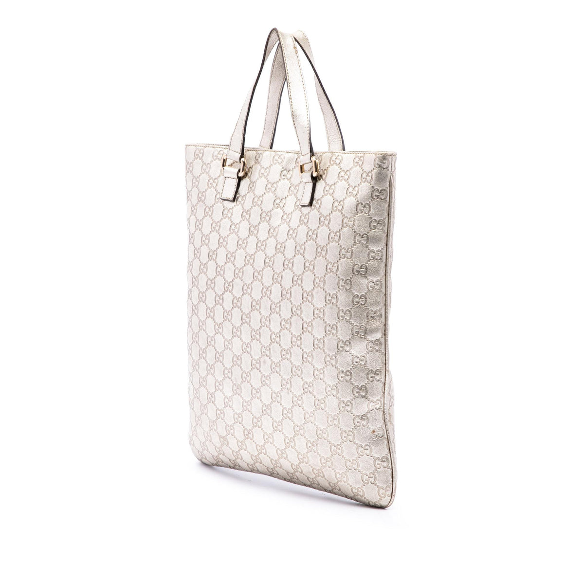 Gucci Metallic Guccissima Tote