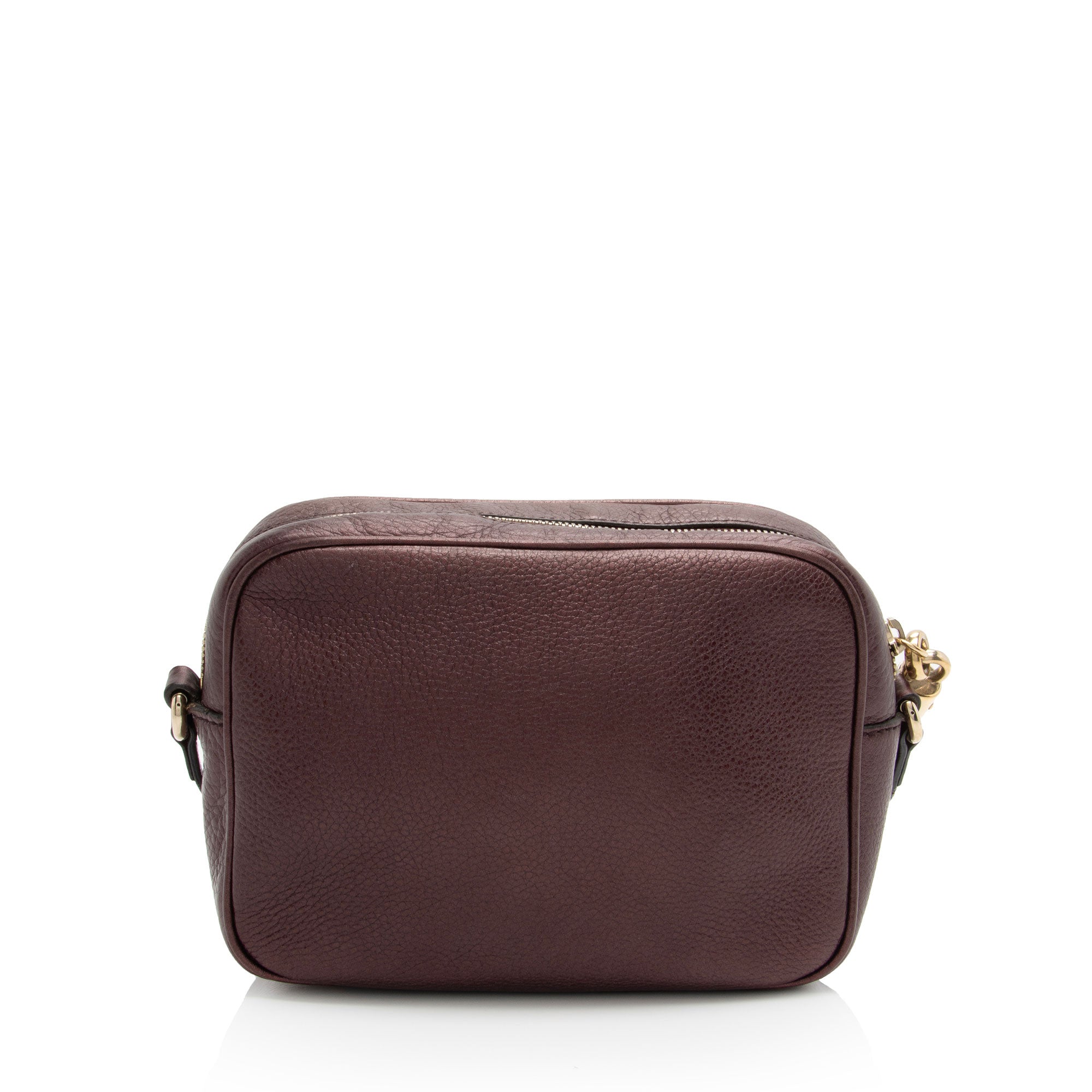 Gucci Metallic Leather Soho Disco Bag (SHF-ABYRP2)