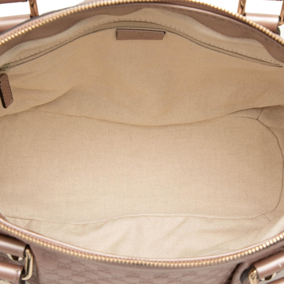 Gucci Metallic Microguccissima Sukey Satchel