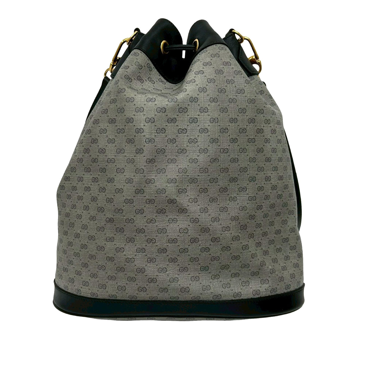 Gucci Micro GG Supreme Drawstring Bucket Bag