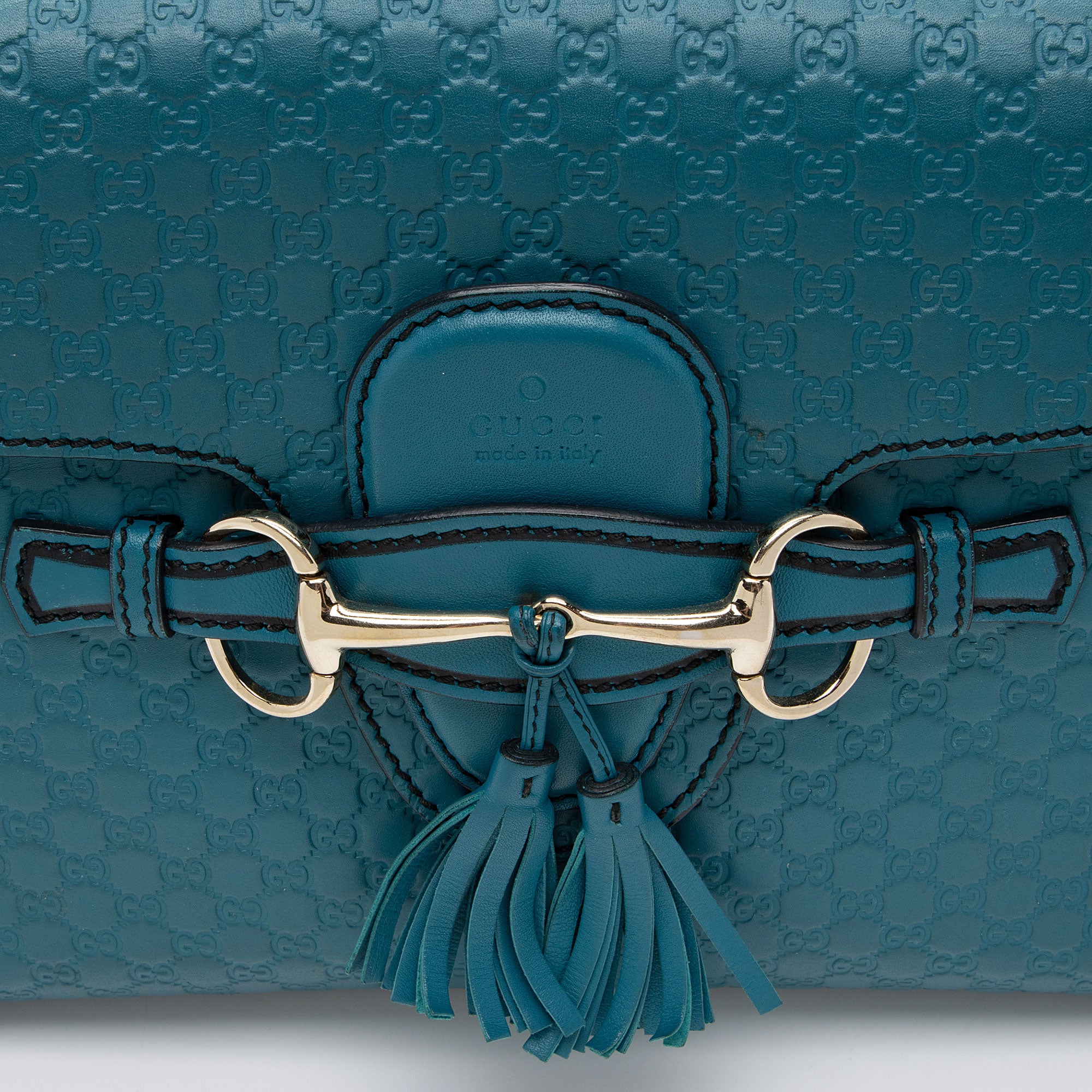 Gucci Microguccissima Leather Emily Medium Shoulder Bag