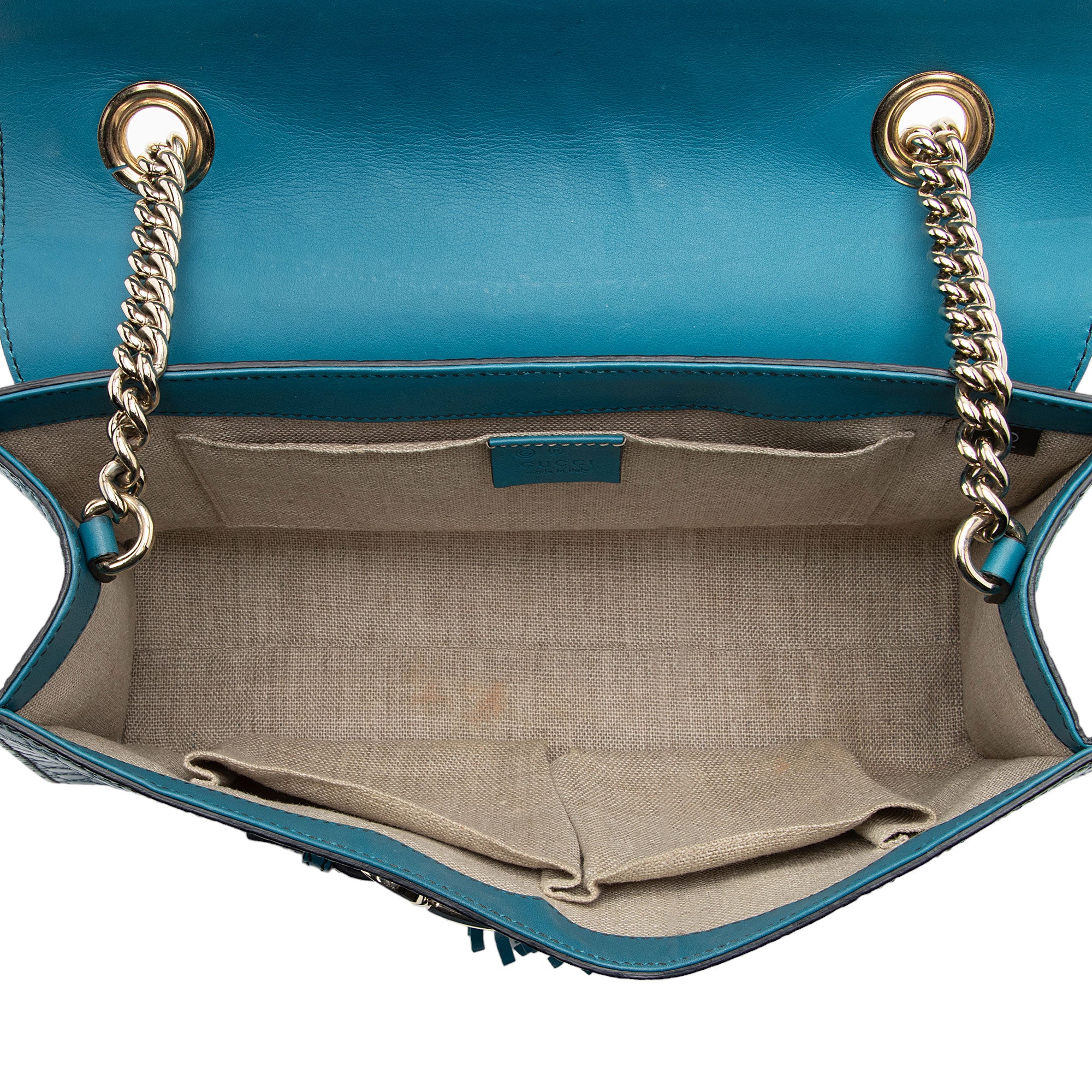 Gucci Microguccissima Leather Emily Medium Shoulder Bag