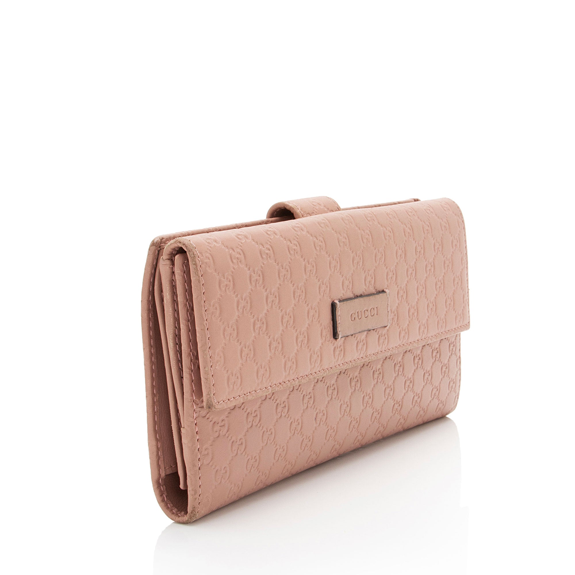 Gucci Microguccissima Leather Long Flap Wallet
