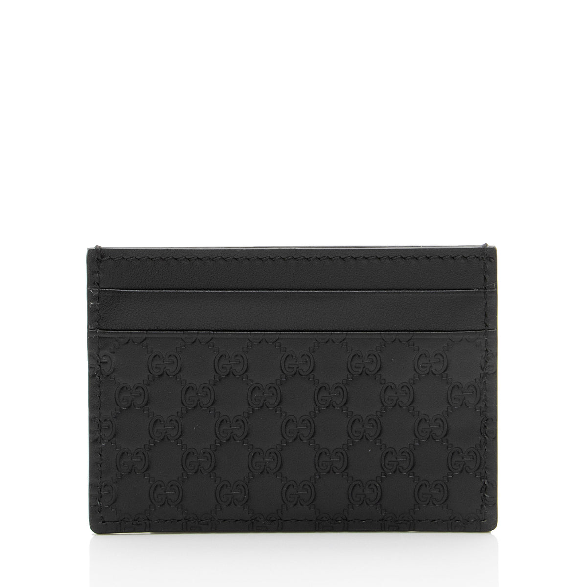 Gucci Microguccissima Leather Signature Card Case