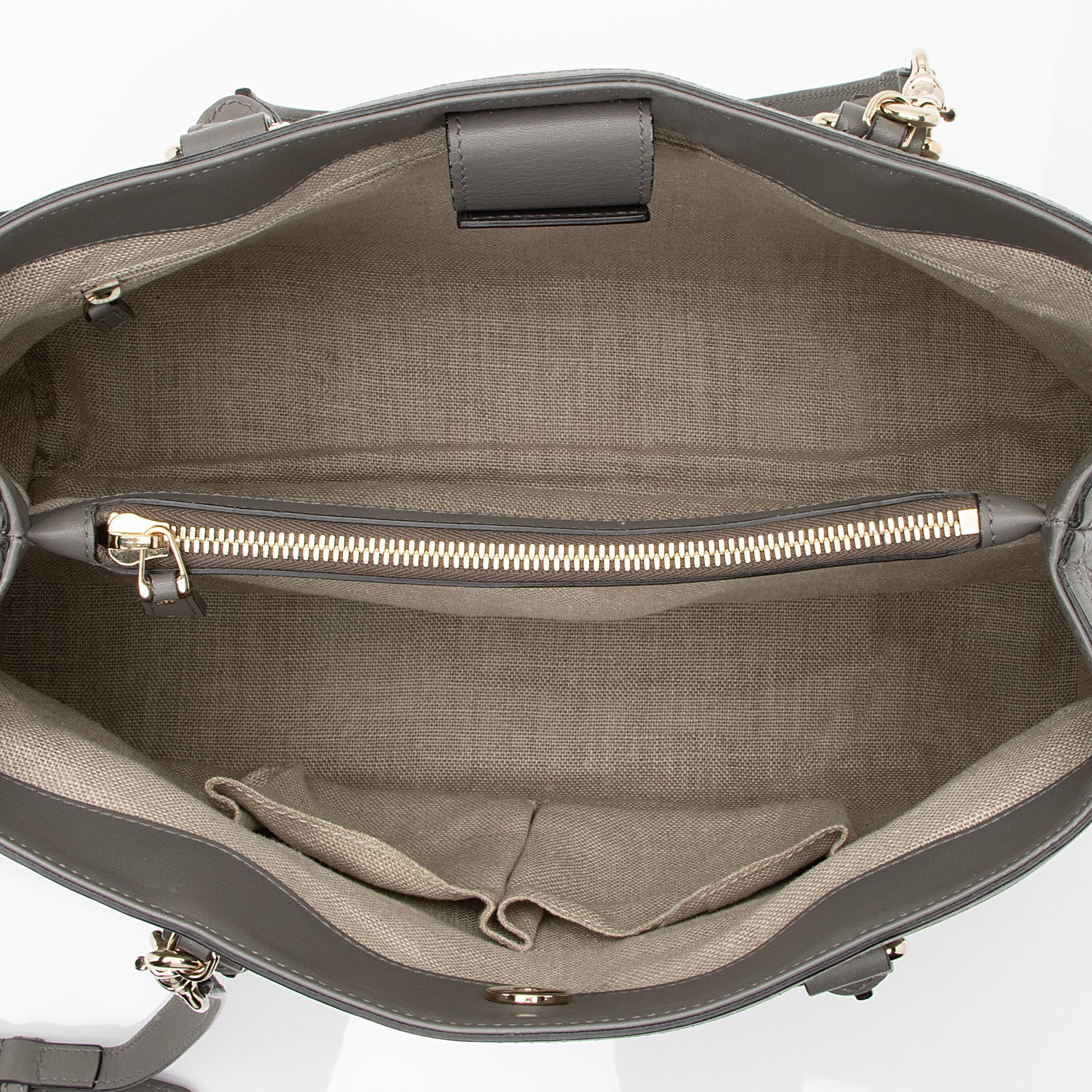 Gucci Microguccissima Leather Soft Medium Tote (SHF-23258)