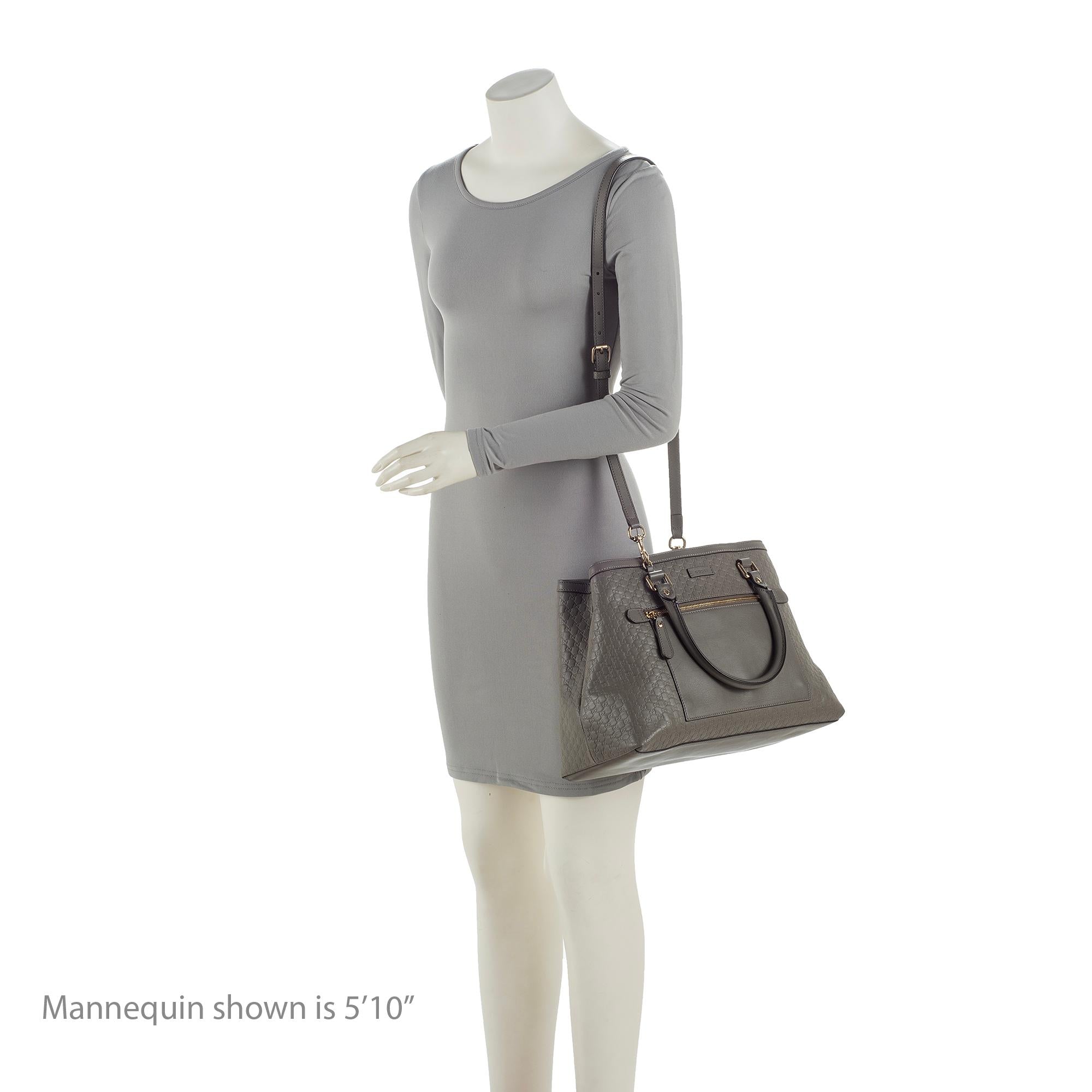 Gucci Microguccissima Leather Soft Medium Tote (SHF-23258)