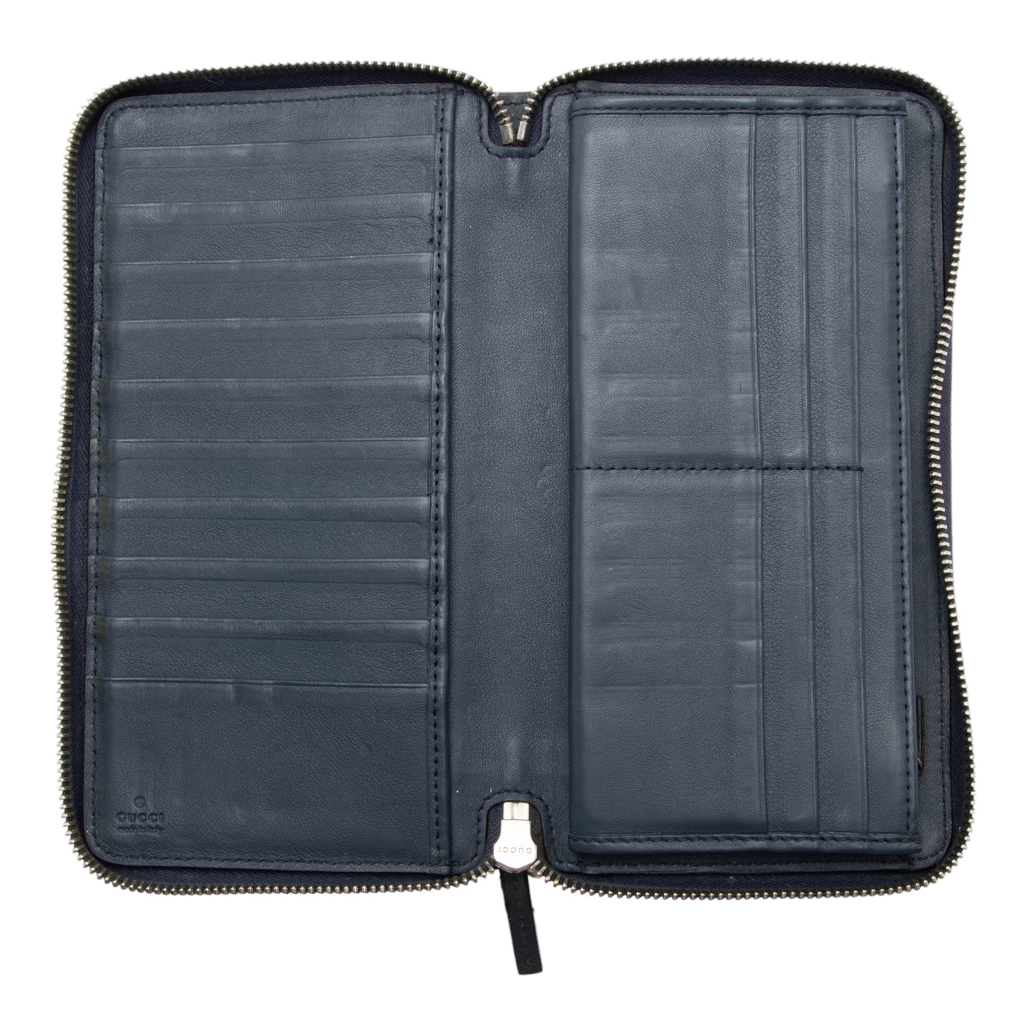 Gucci Microguccissima Leather Zip Around Large Organizer Wallet (SHF-YRyip2)