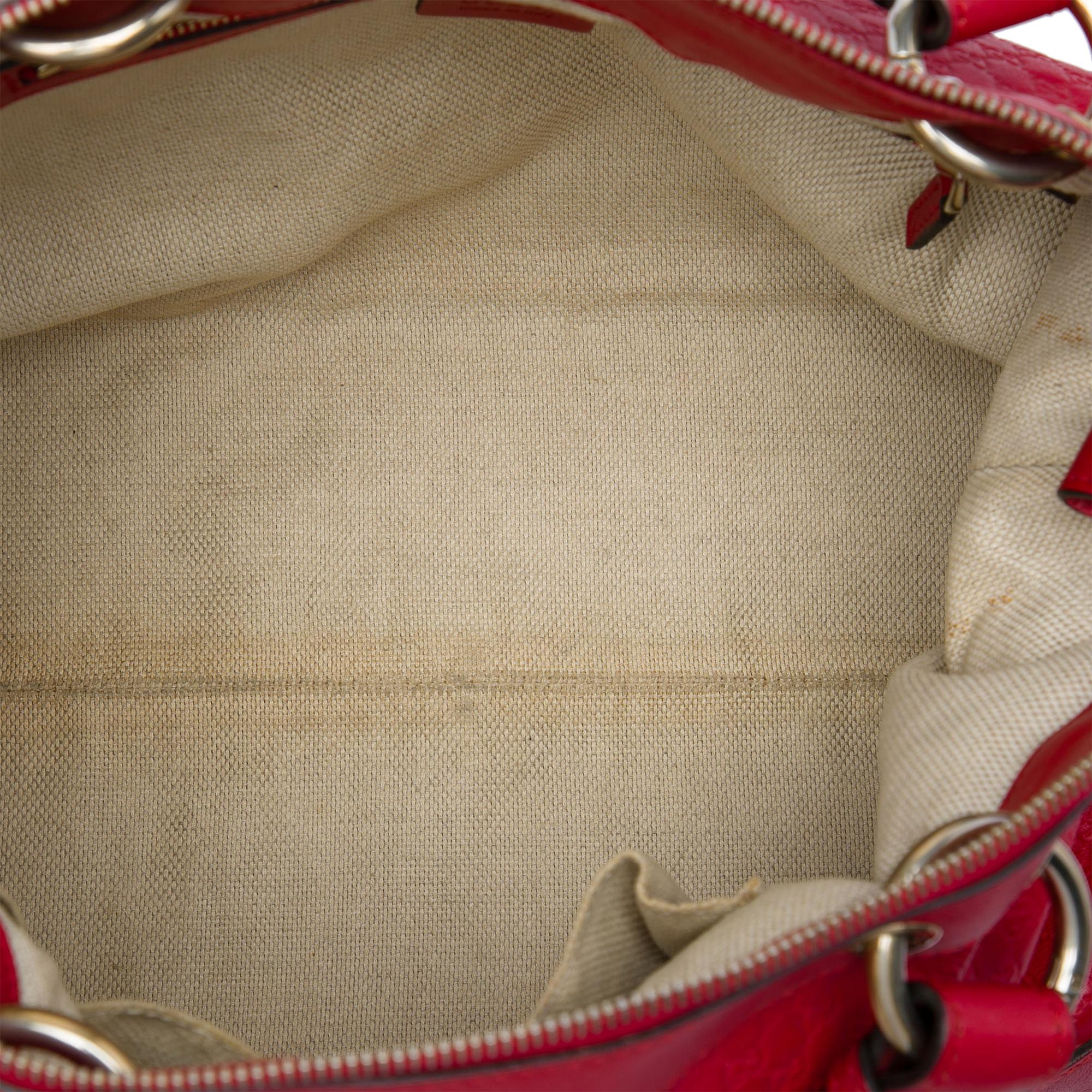 Gucci Microguccissima Valentine Satchel