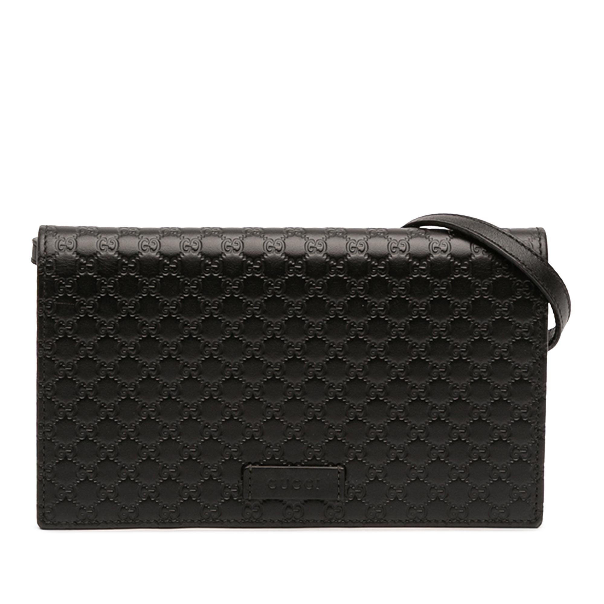 Gucci Microguccissima Wallet on Strap