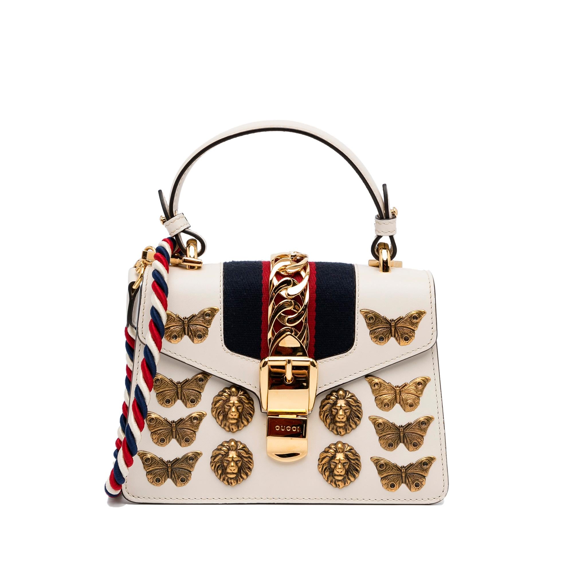 Gucci Mini Animalier Sylvie (SHG-28y1gS)