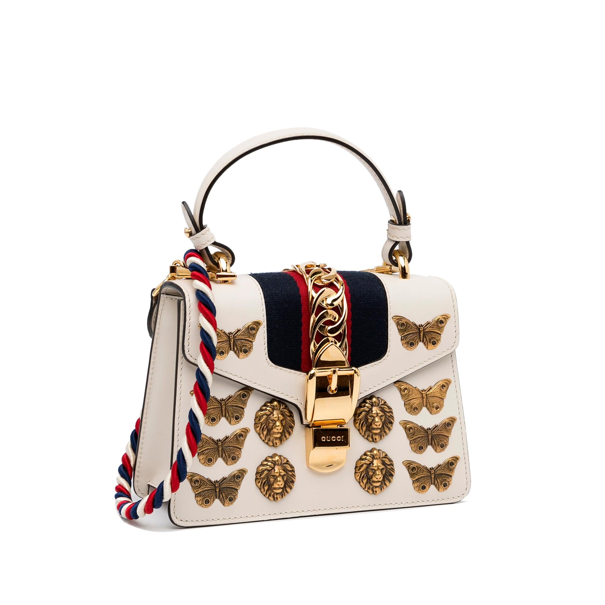 Gucci Mini Animalier Sylvie (SHG-28y1gS)
