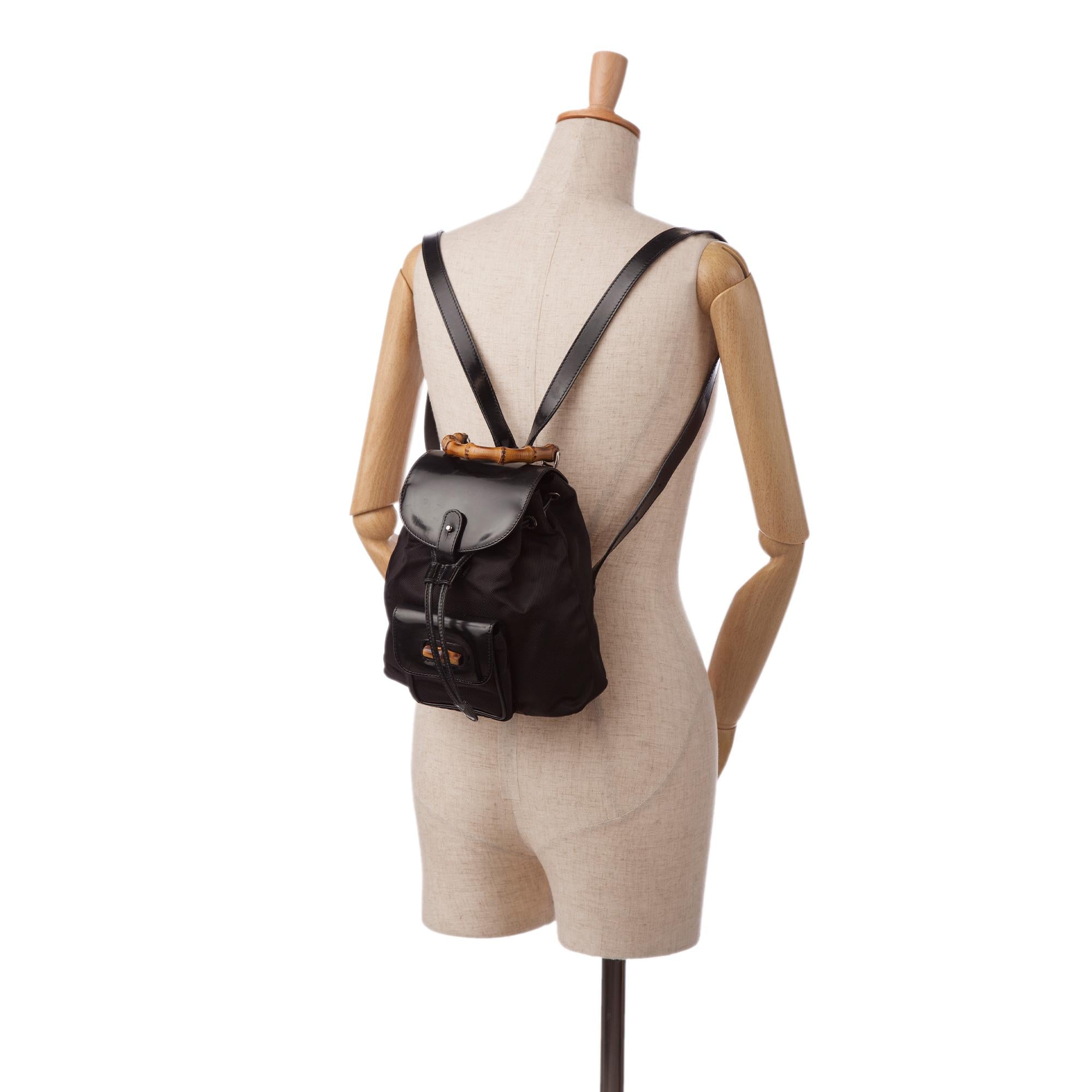 Gucci Mini Bamboo Backpack (SHG-cMpThL)