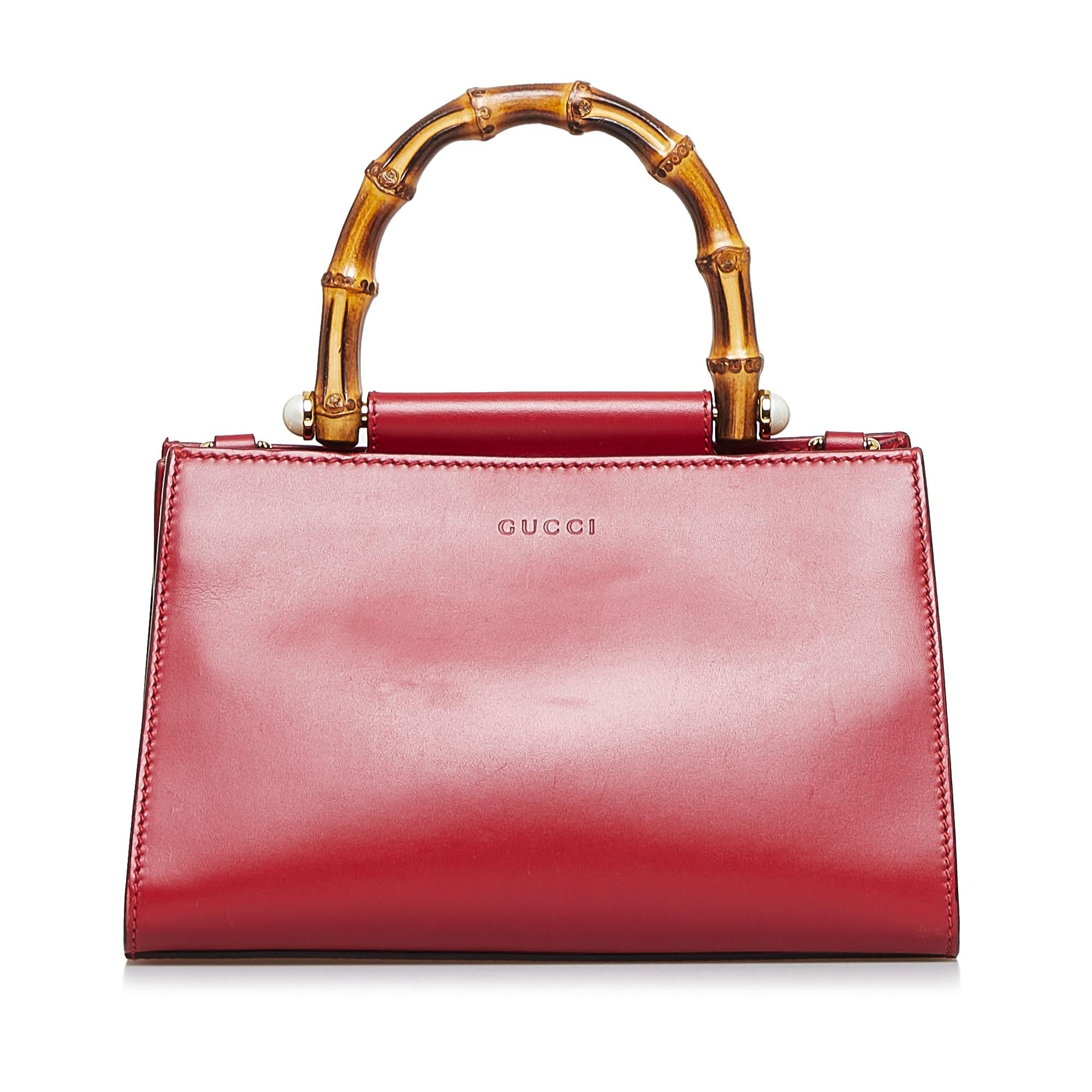 Gucci Mini Bamboo Nymphaea (SHG-K9a8Dc)