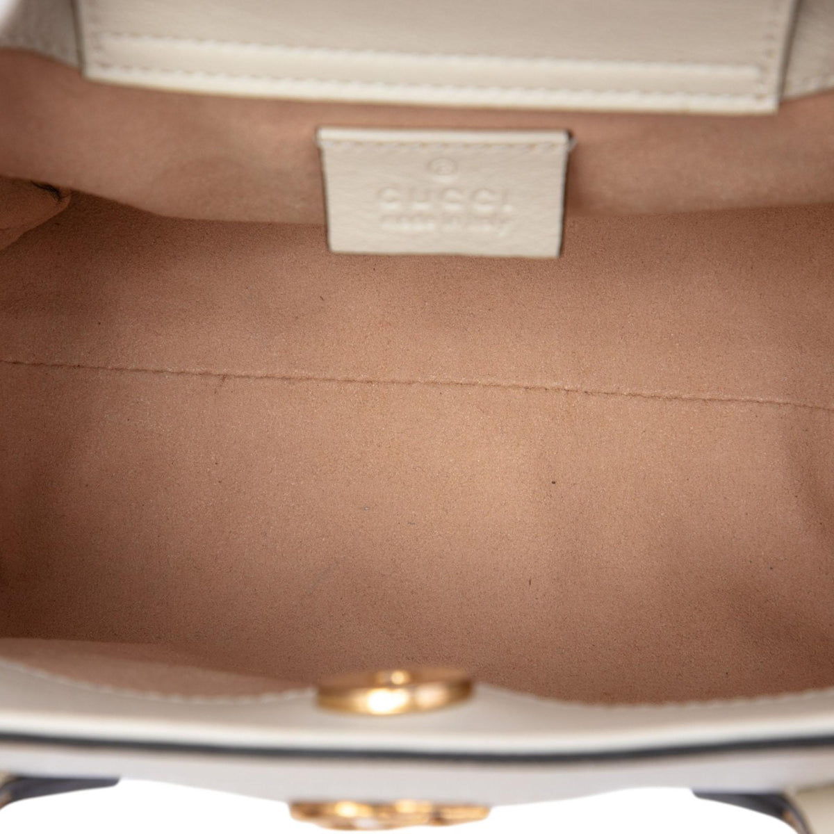 Gucci Mini Calfskin Bamboo Diana Satchel