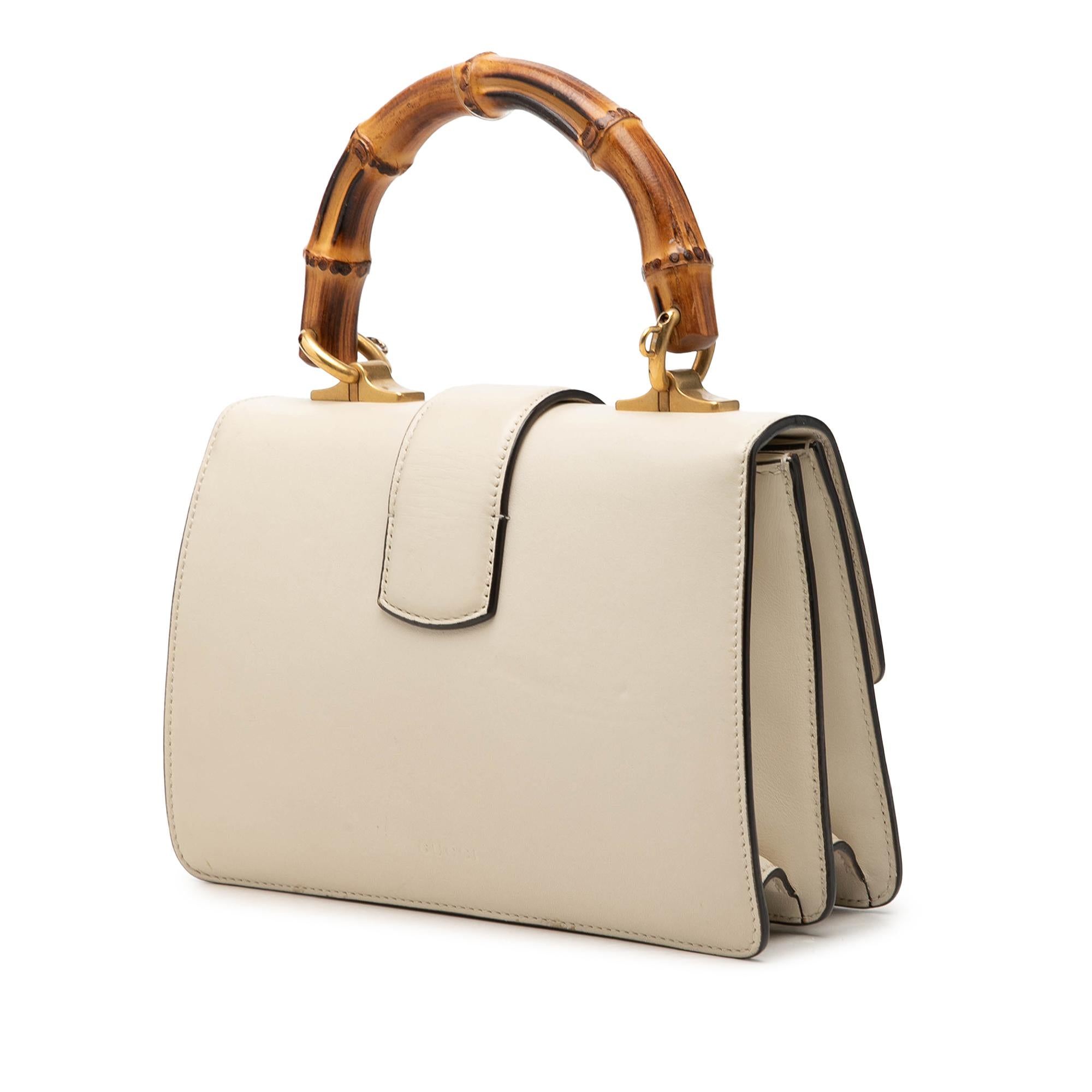Gucci Mini Calfskin Bamboo Dionysus Web Satchel