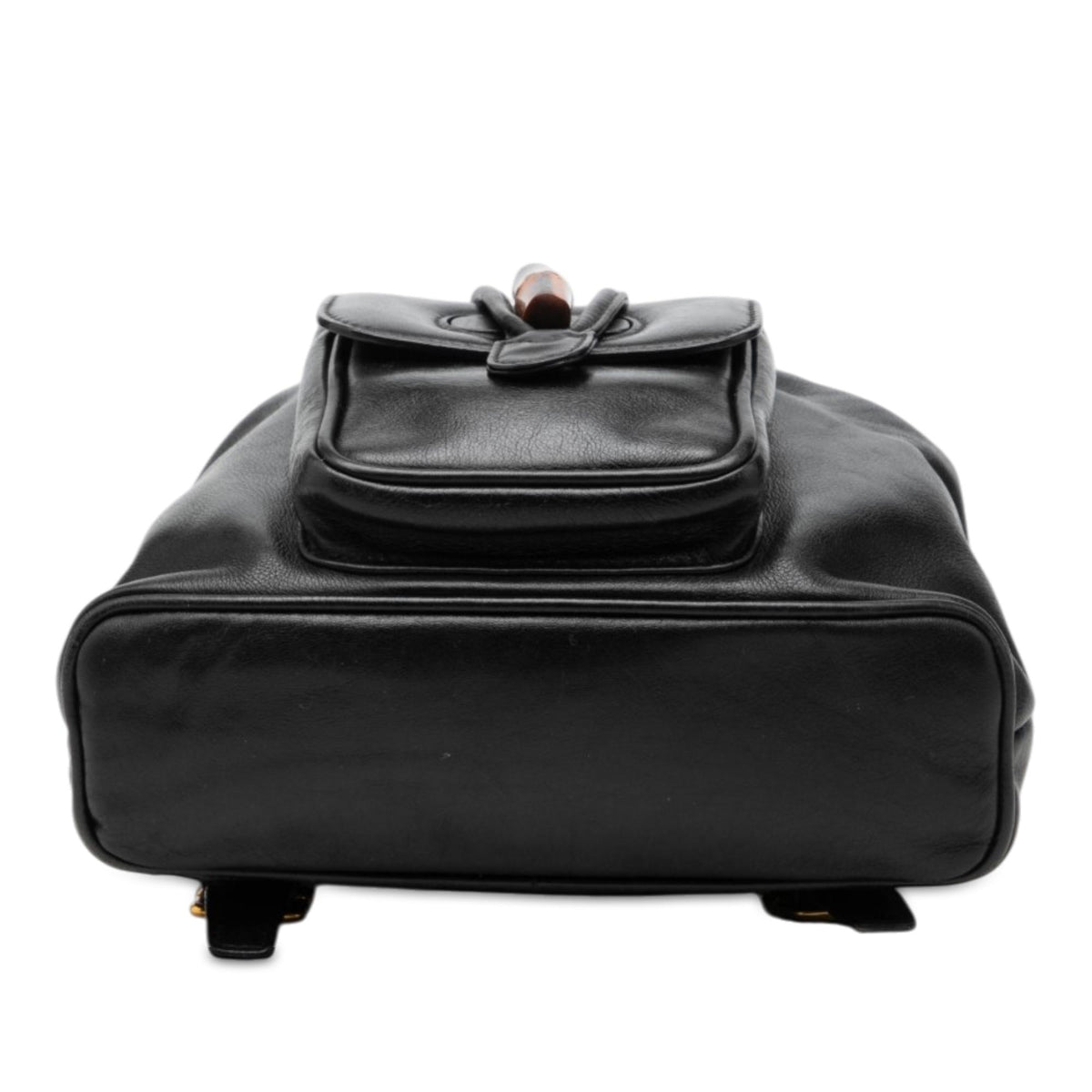 Gucci Mini Calfskin Bamboo Drawstring Backpack