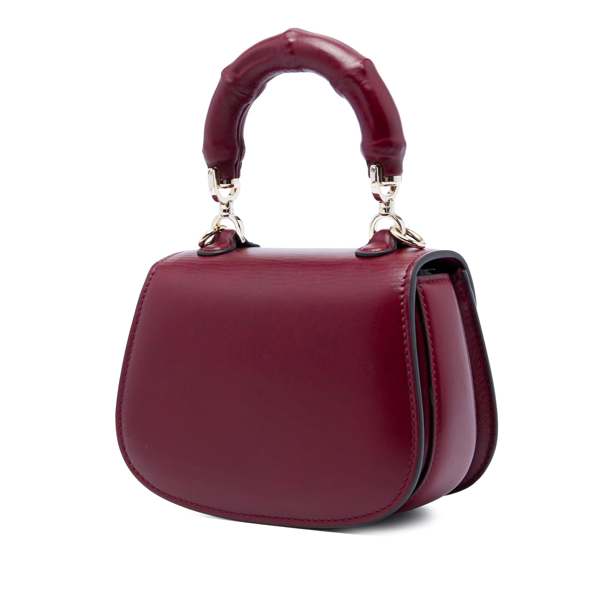 Gucci Mini Calfskin Bamboo Night