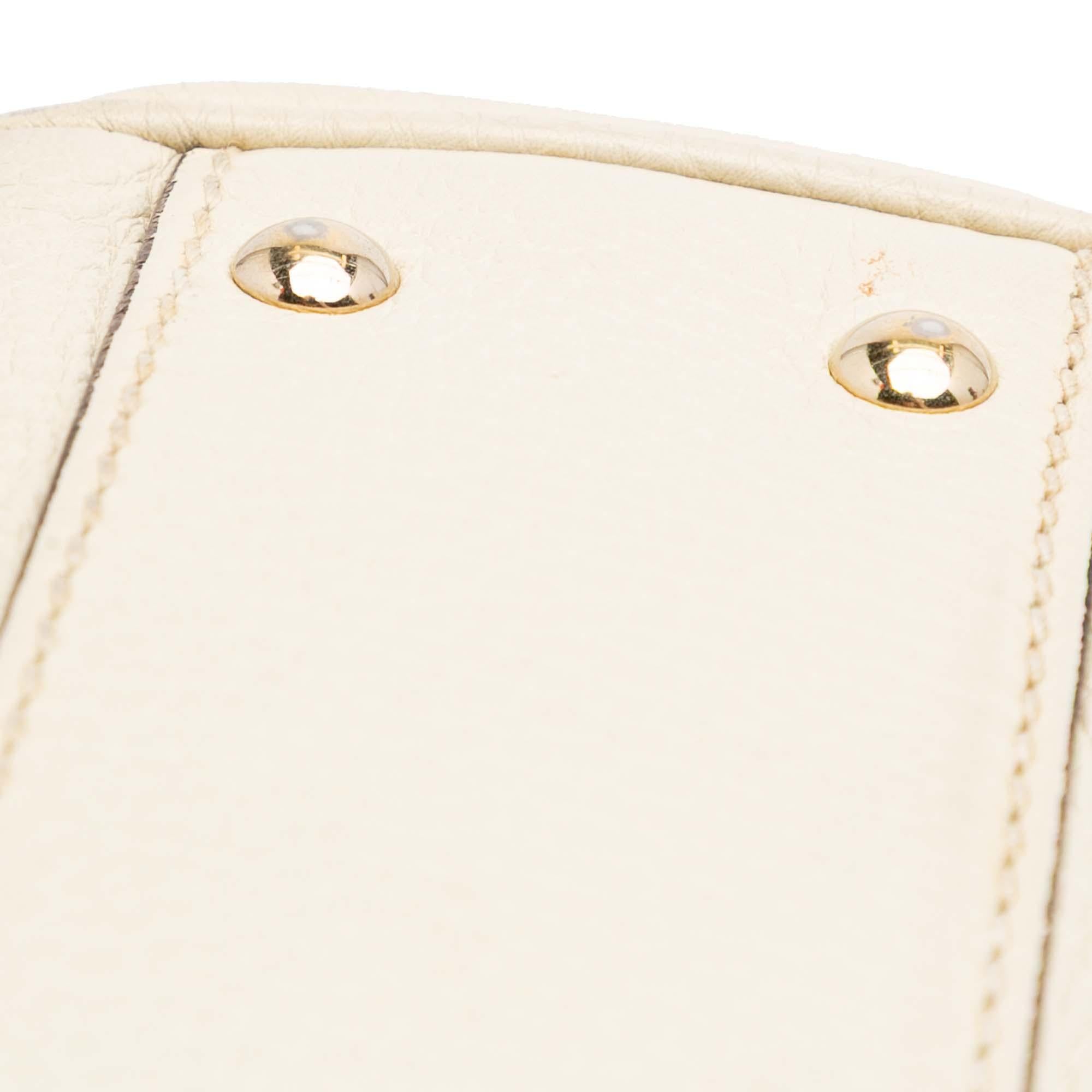 Gucci Mini Calfskin Bamboo Shopper Satchel