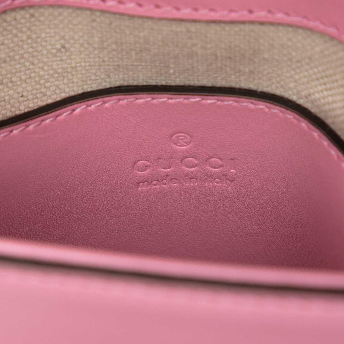 Gucci Mini Calfskin Bamboo Top Handle Bag