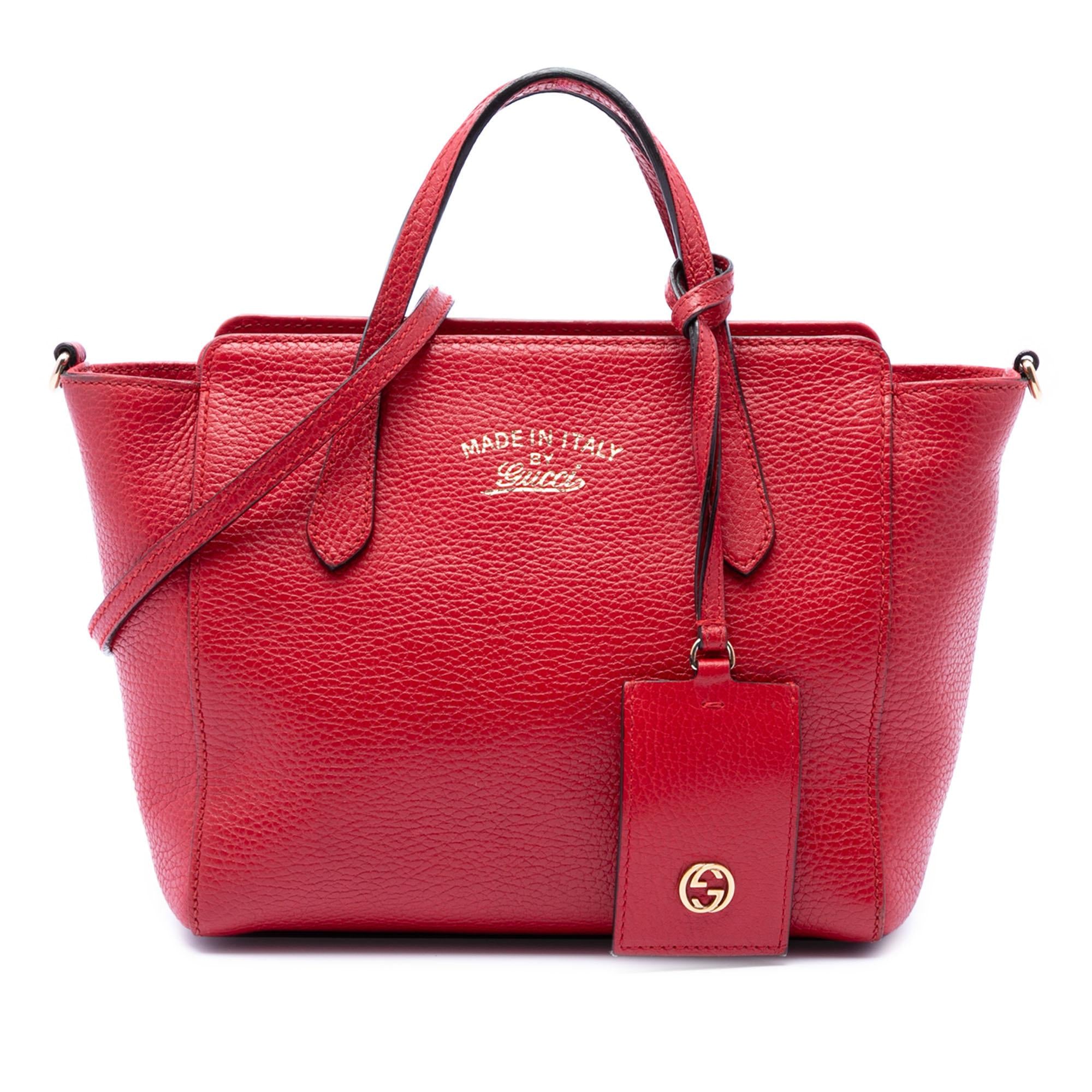 Gucci Mini Calfskin Swing Satchel