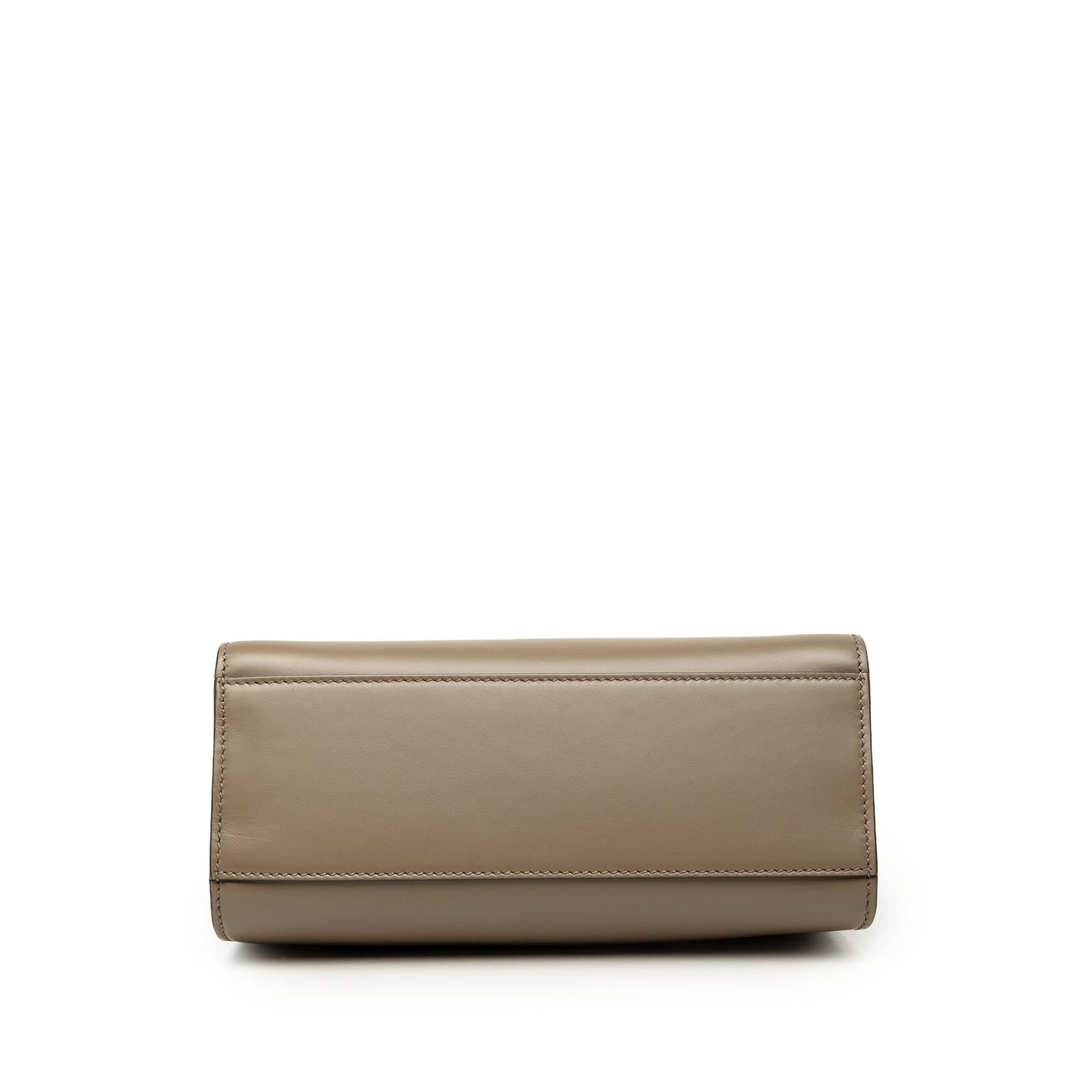 Gucci Mini Calfskin Web Bamboo Nymphaea Satchel