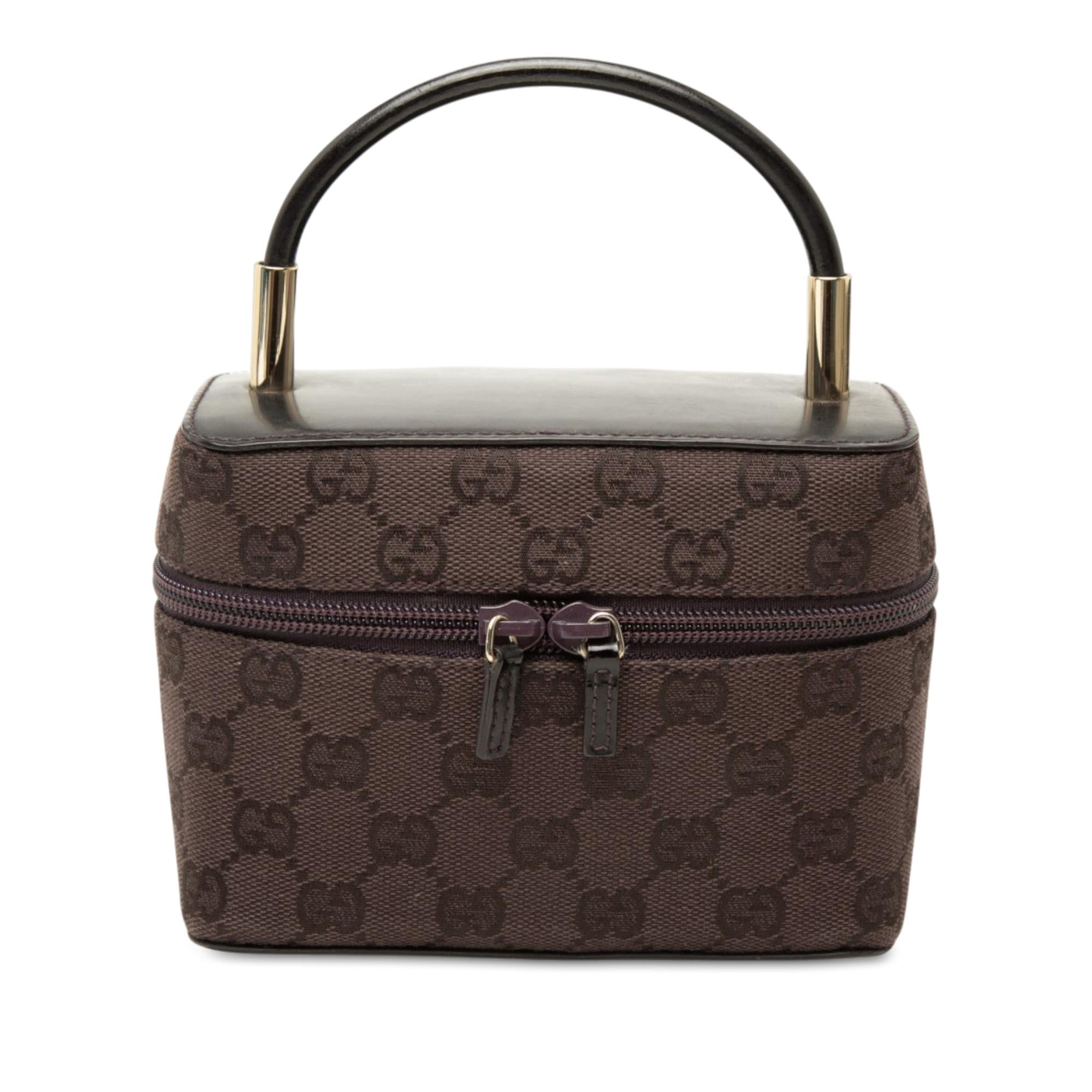 Gucci Mini GG Canvas Vanity Bag