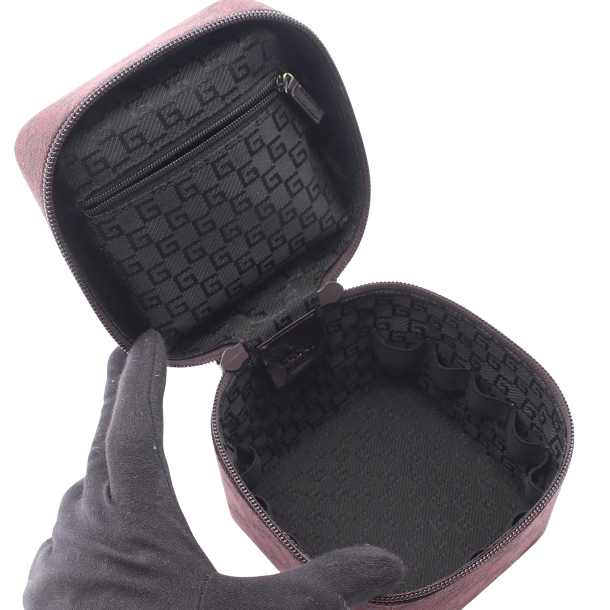 Gucci Mini GG Canvas Vanity Bag