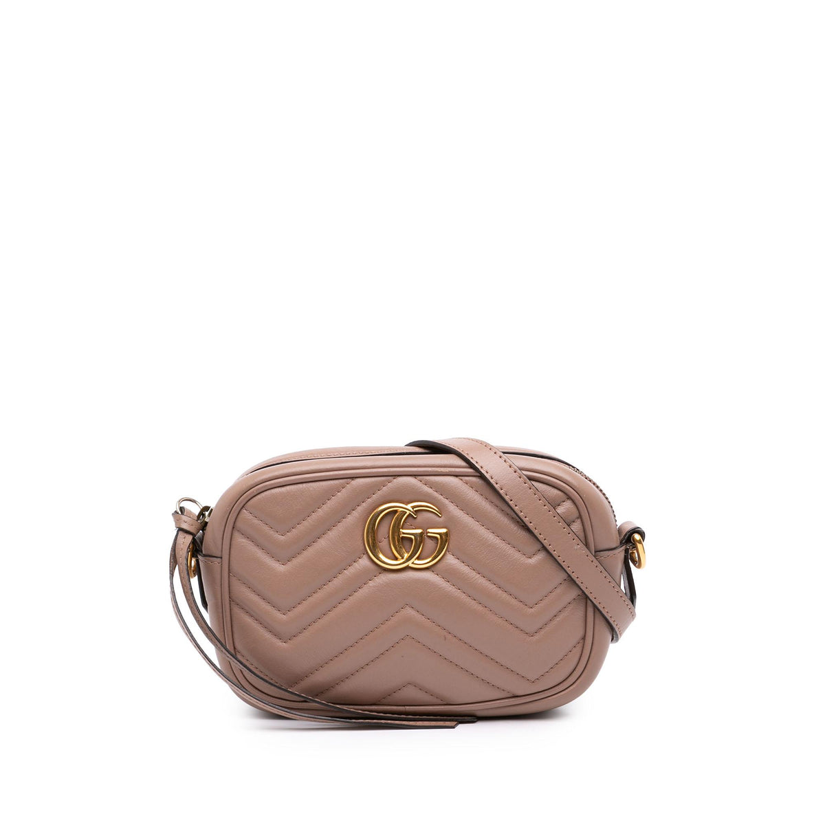 Gucci Mini GG Marmont Matelasse Calfskin Crossbody