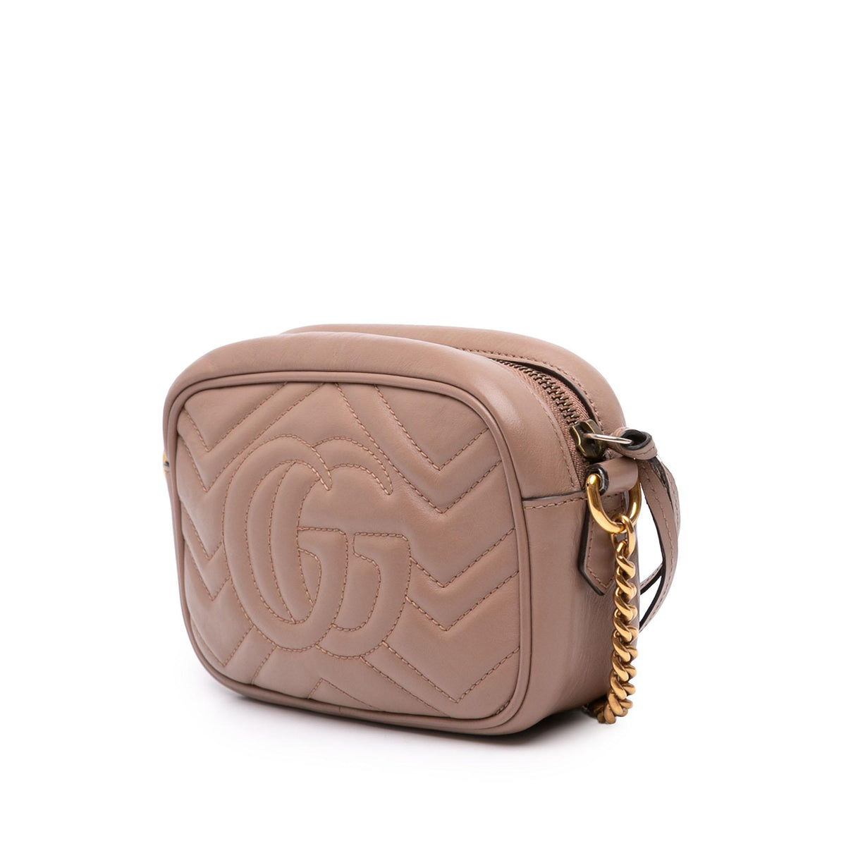 Gucci Mini GG Marmont Matelasse Calfskin Crossbody