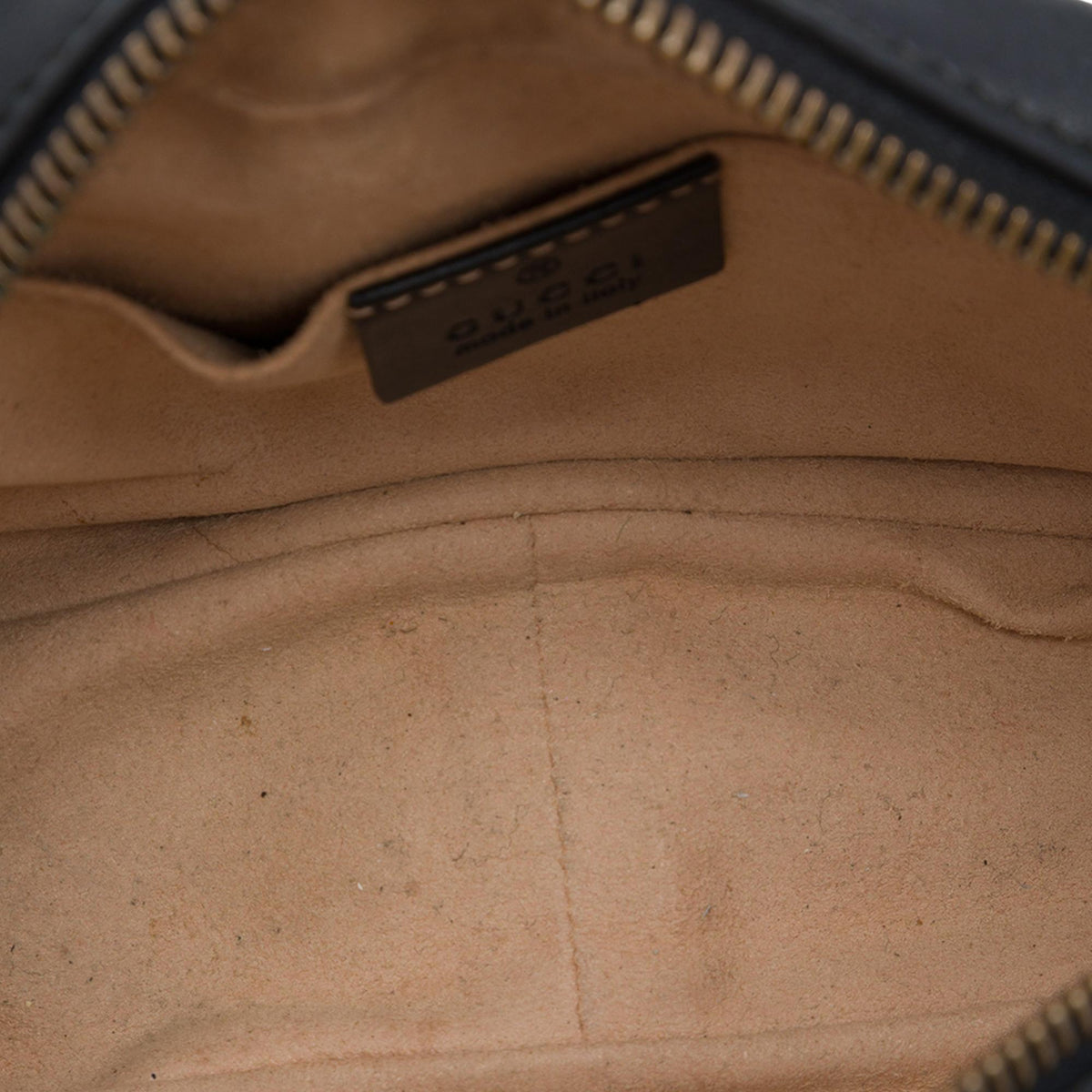 Gucci Mini GG Marmont Matelasse Calfskin Crossbody