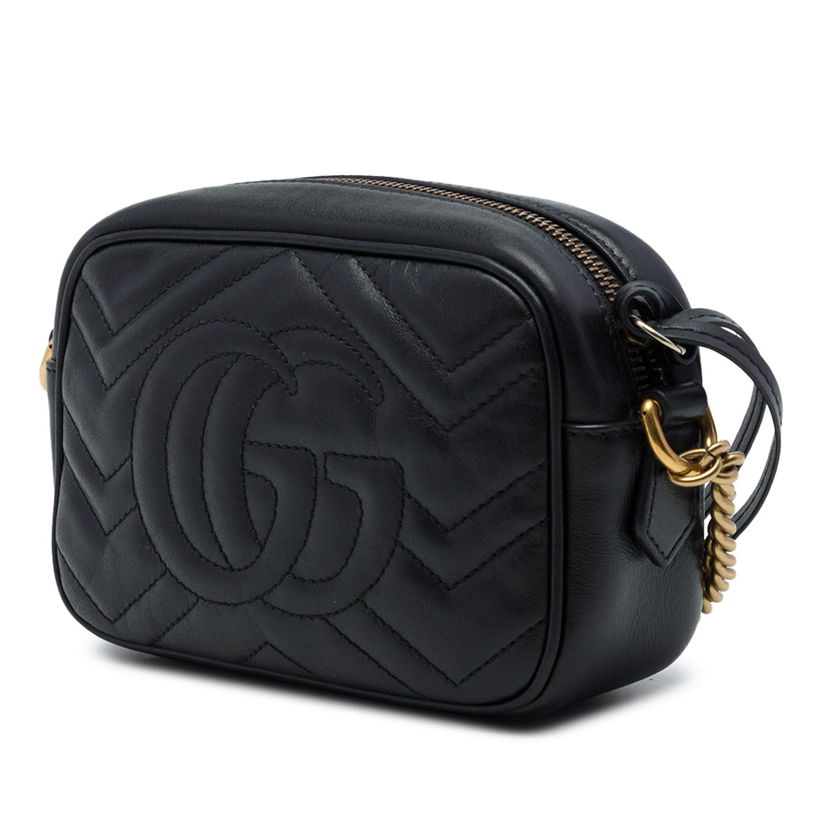 Gucci Mini GG Marmont Matelasse Calfskin Crossbody